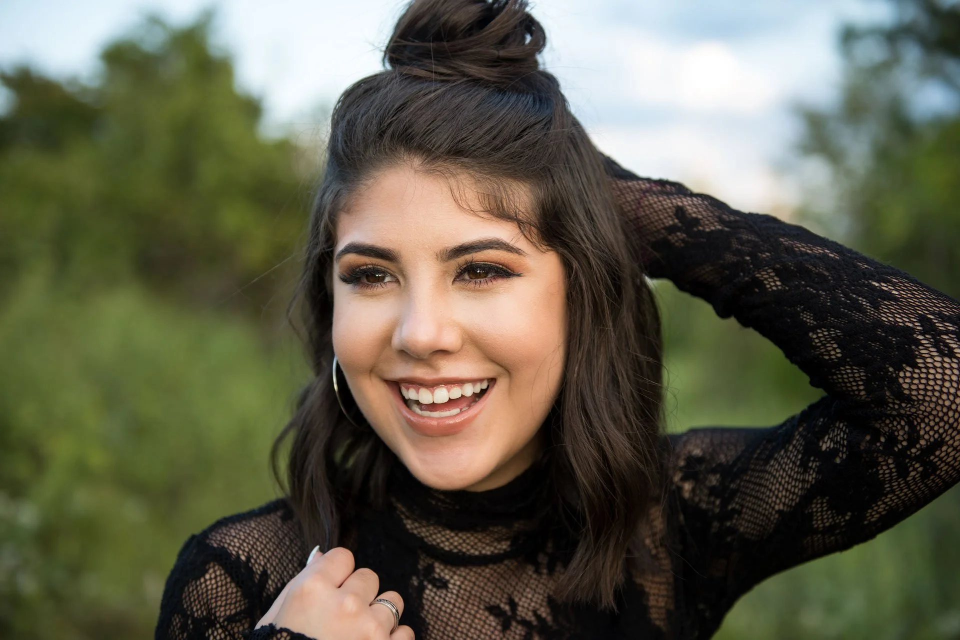 pell city alabama outdoor fall senior session