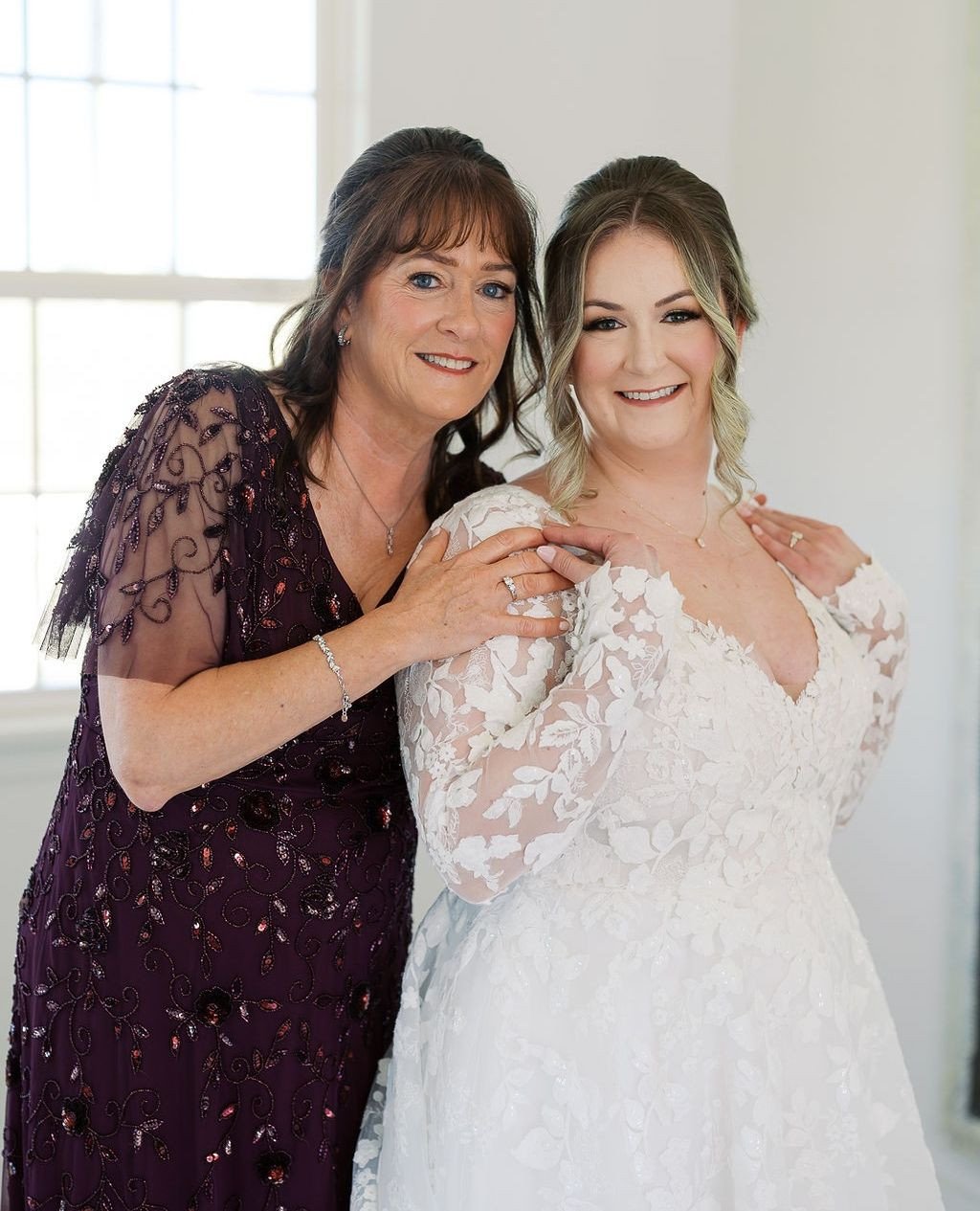 A mother&rsquo;s love shines just as bright as a bride&rsquo;s glow on her wedding day. 💕✨ From fixing the dress to happy tears, these moments are ones to cherish forever. 🤍