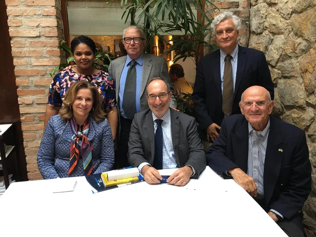 August 2019, highly interactive ethics training for law students in Brazil, at the invitation of the U.S. Department of State