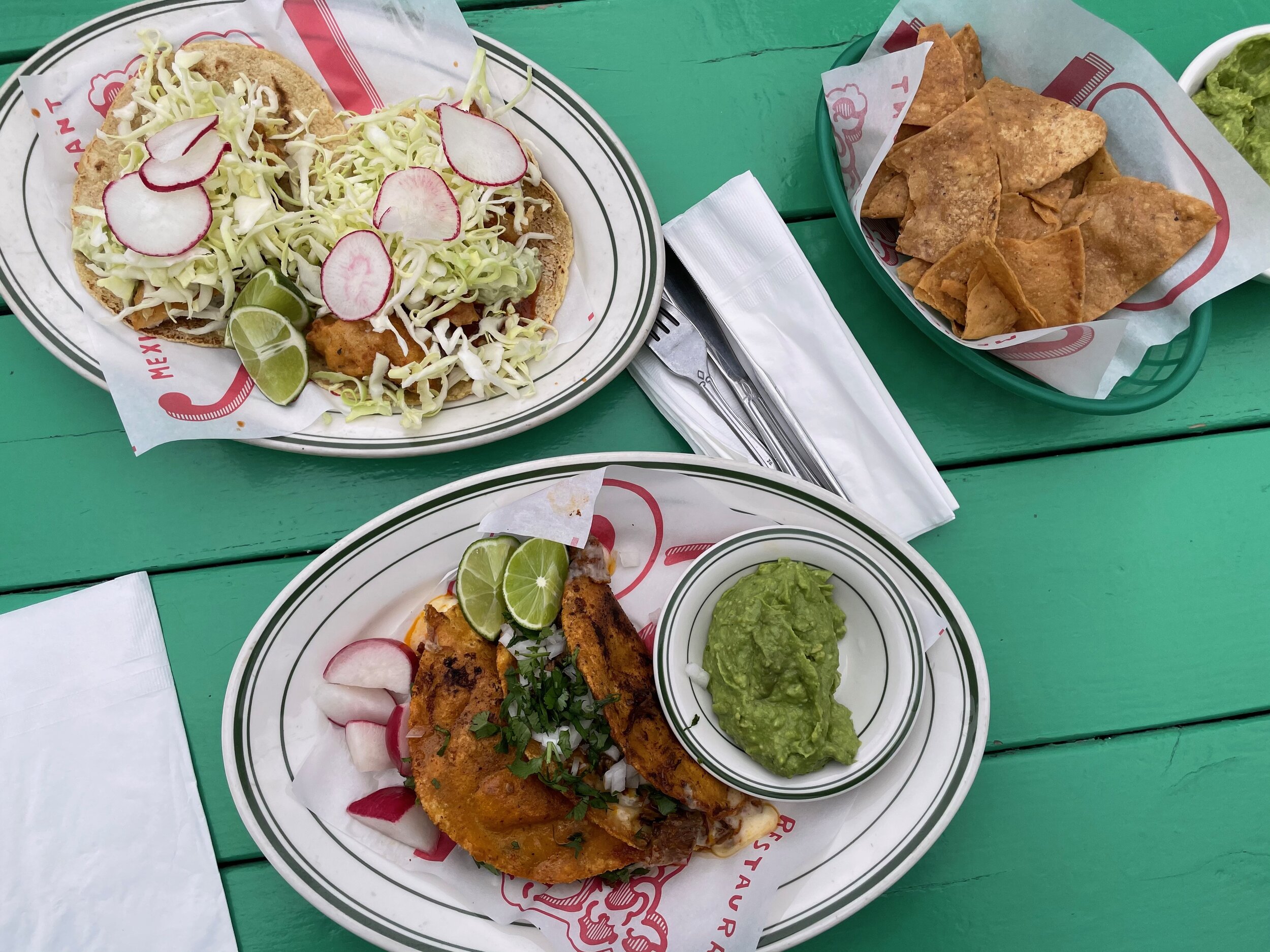 Fish Tacos and Quesabirria