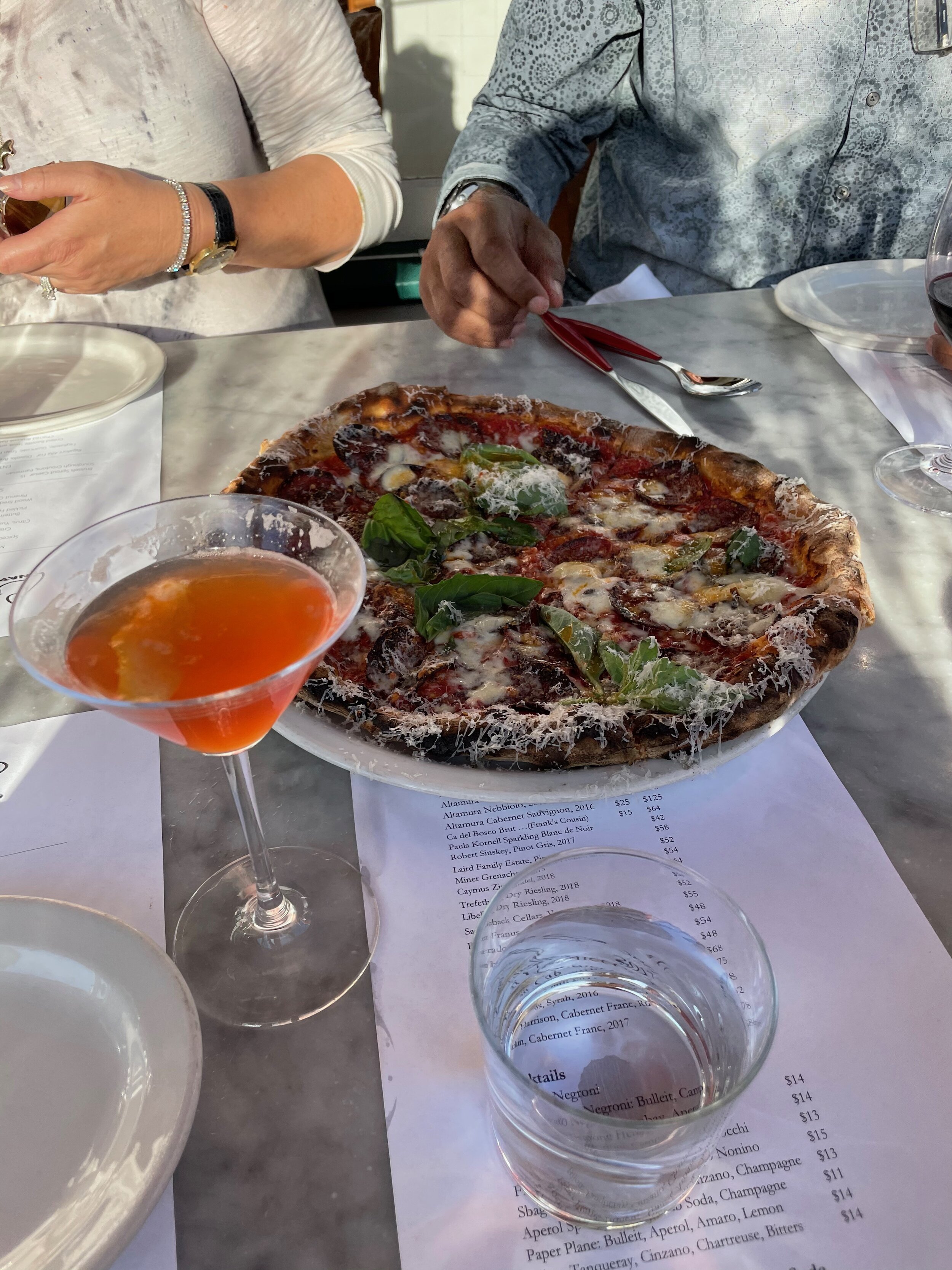 Best pizza in Napa Valley