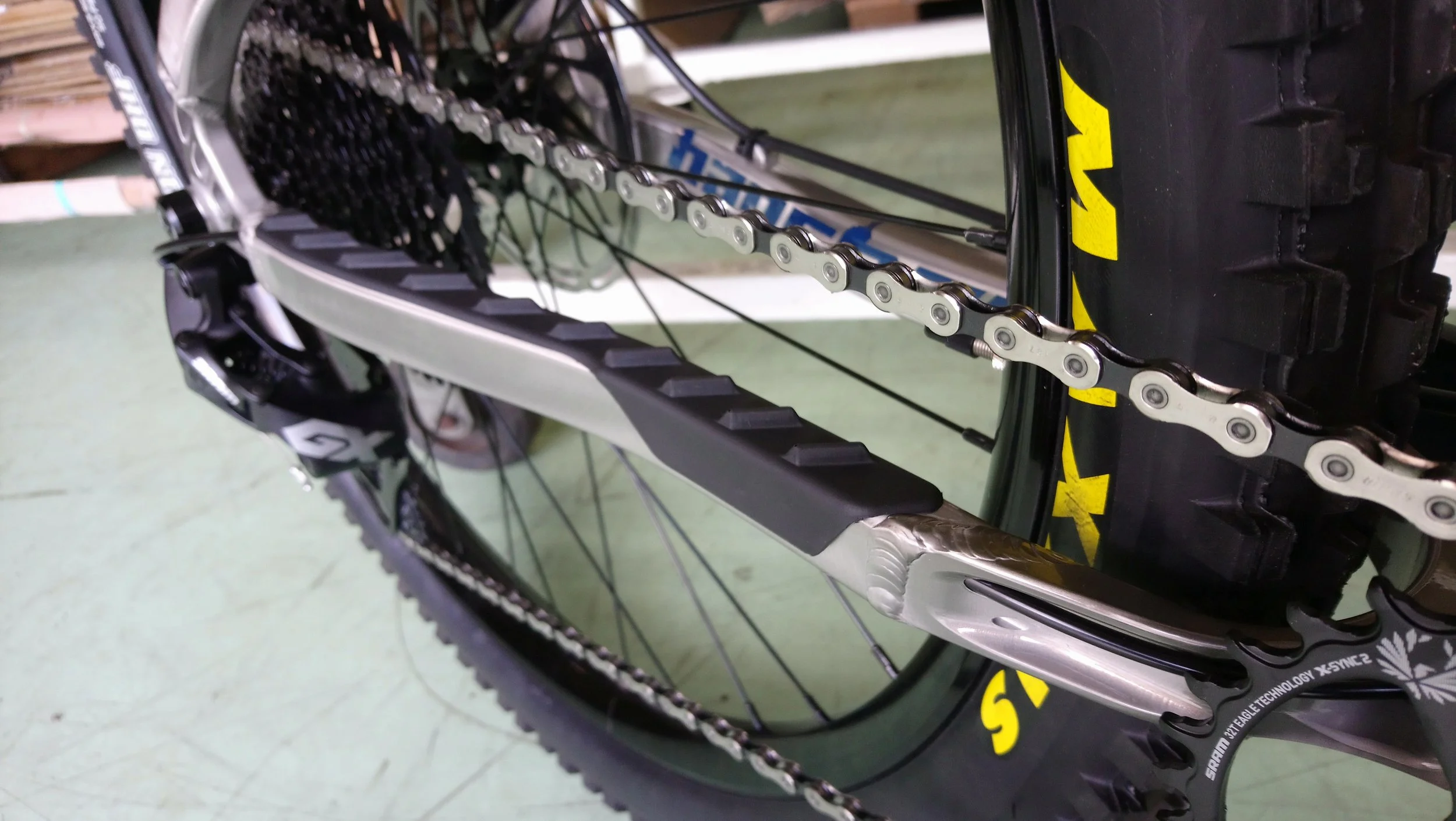 Bike Chainstay Protector - Universal Frame Guard For Mountain, Road & Electric Bikes