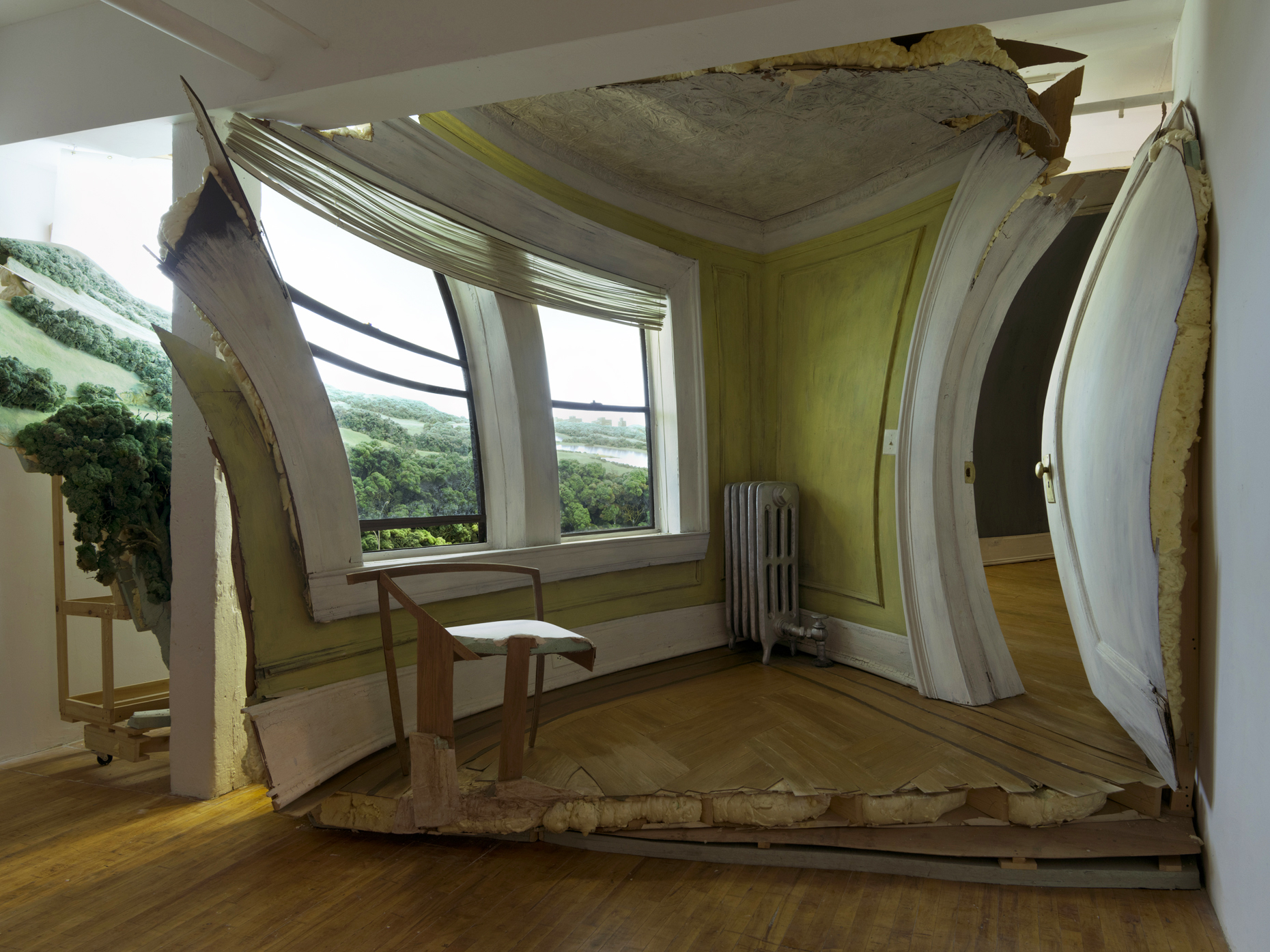 Interior with View of the Gowanus Heights, 2013 - 15