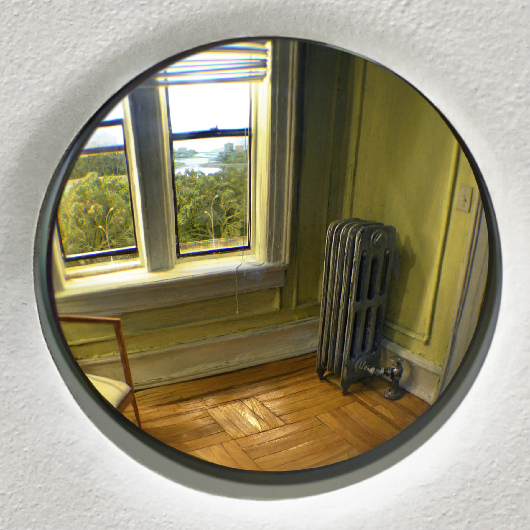 Interior with View of the Gowanus Heights, 2011