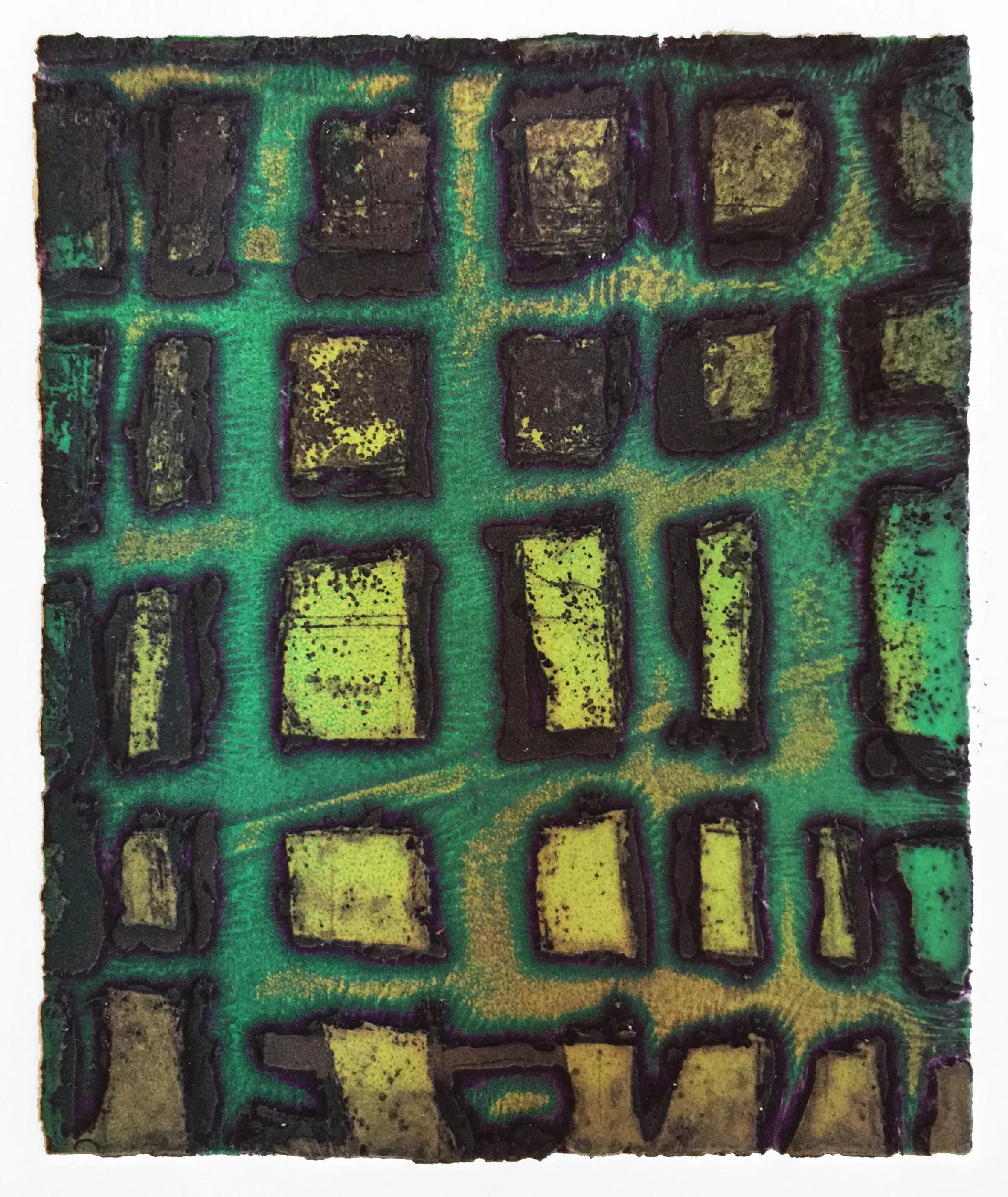 Green Weave (Night Spirits), 2018