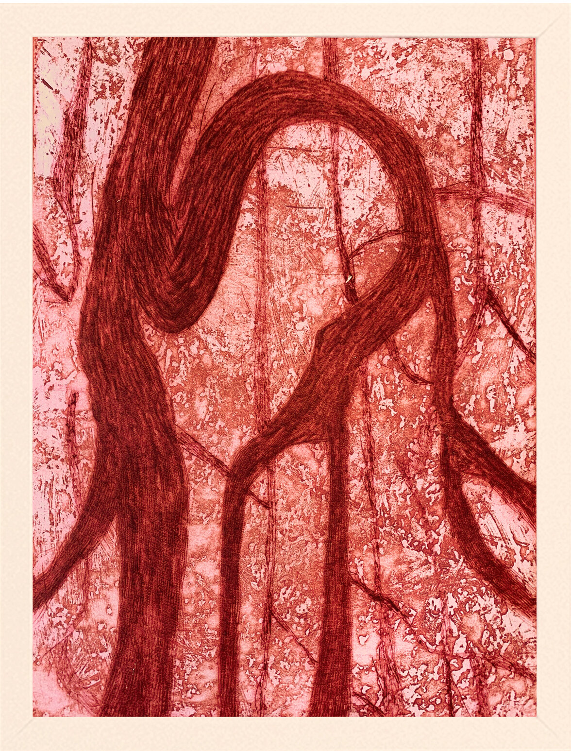 Forked Branch (Pink Nightfall), 2019