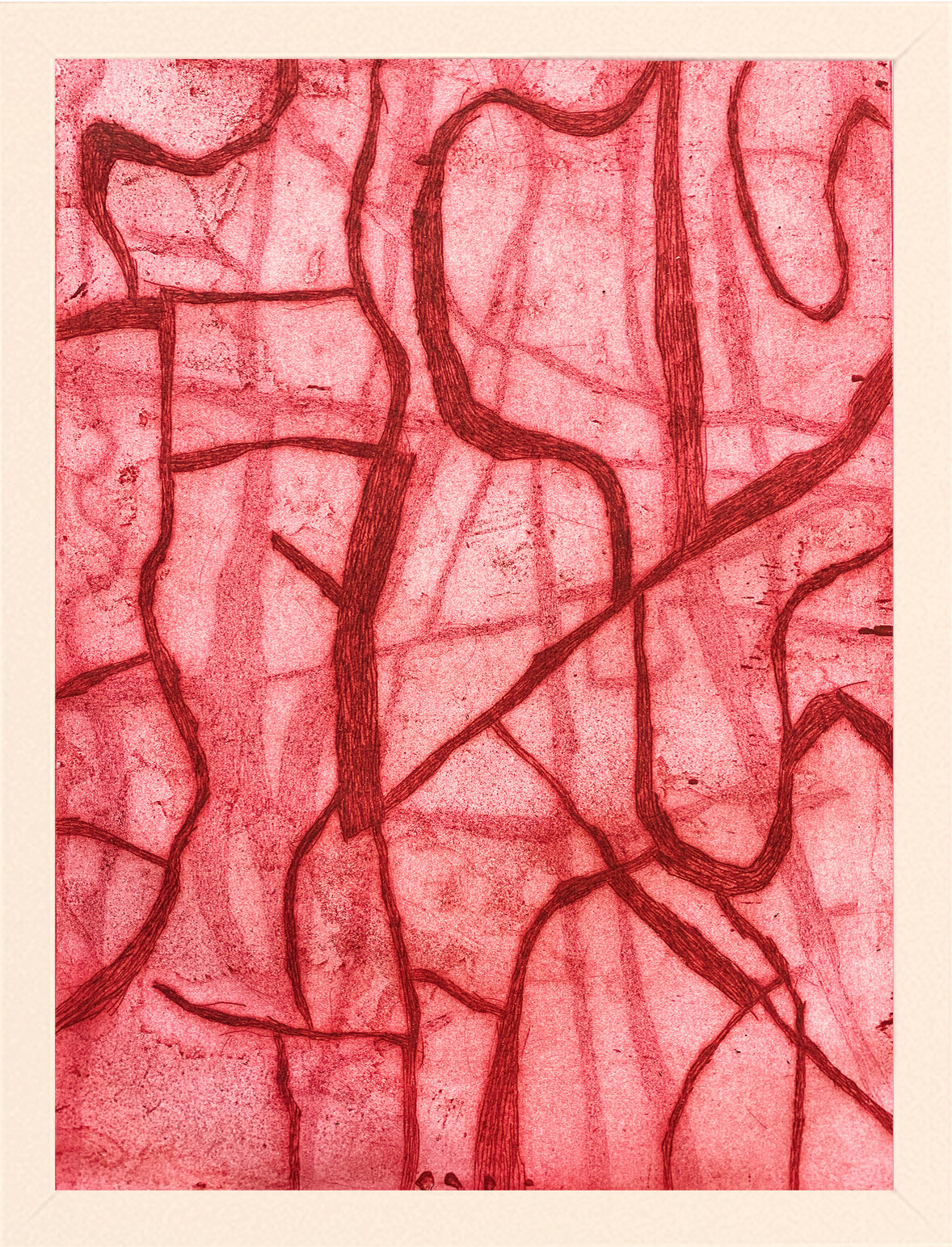 Branch Abstraction (Pink Nightfall), 2019