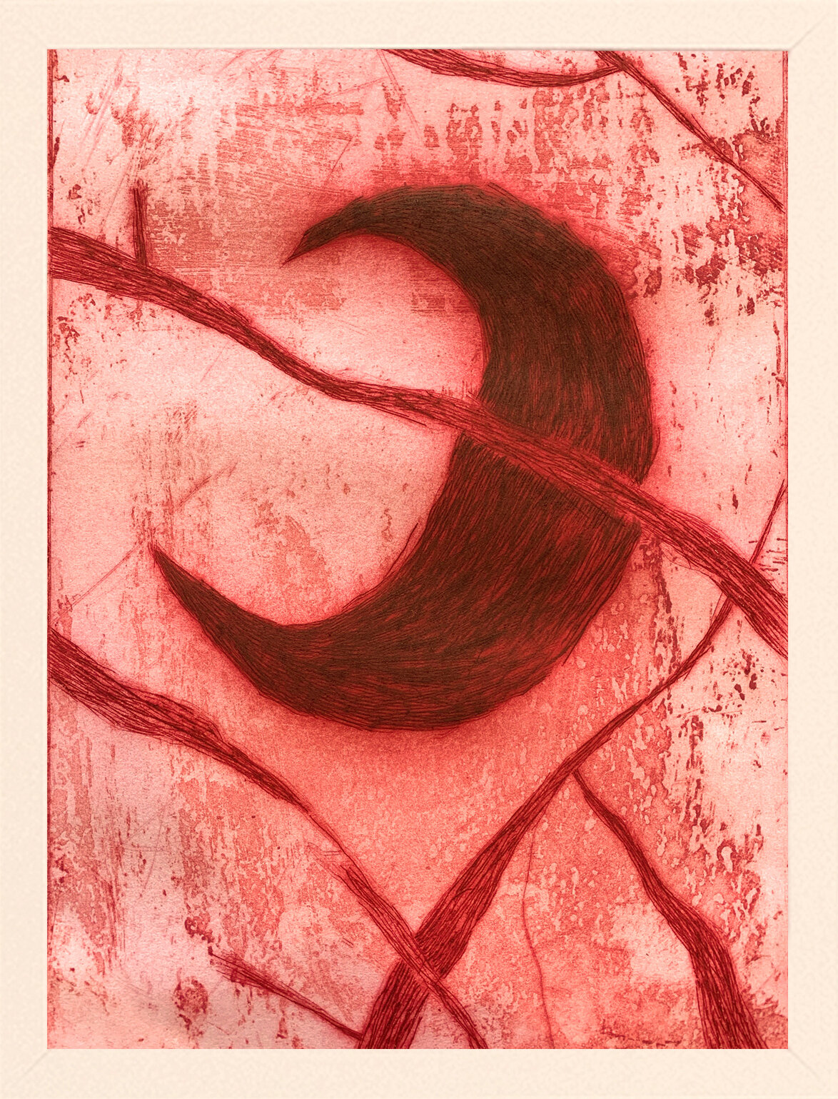 Sickle Moon (Pink Nightfall), 2019