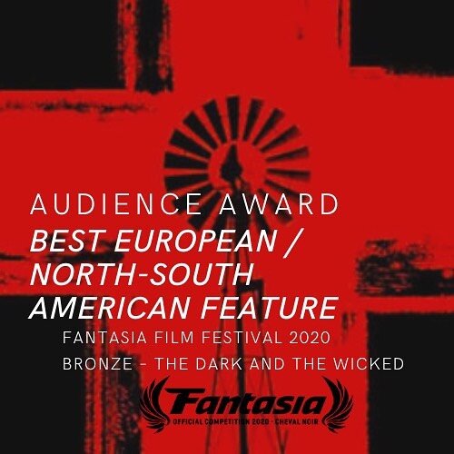 Honored and excited for our film, &ldquo;The Dark and The Wicked&rdquo; for having &ldquo;medaled&rdquo; at this year&rsquo;s Fantasia Film Festival. Much love to everyone that supported the film. The recognition and reviews have been&nbsp;overwhelmi