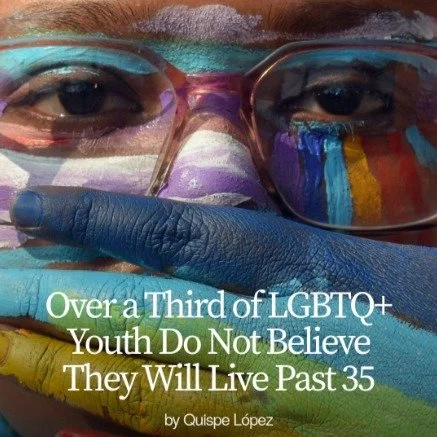 &quot;Trans folks, people of color, and multi-sexual people have lower perceived life expectancy [compared to other LGBTQIA+ people], according to a new brief by The Trevor Project.&quot;

Hold space for others and grow your compassion.

Read the ful