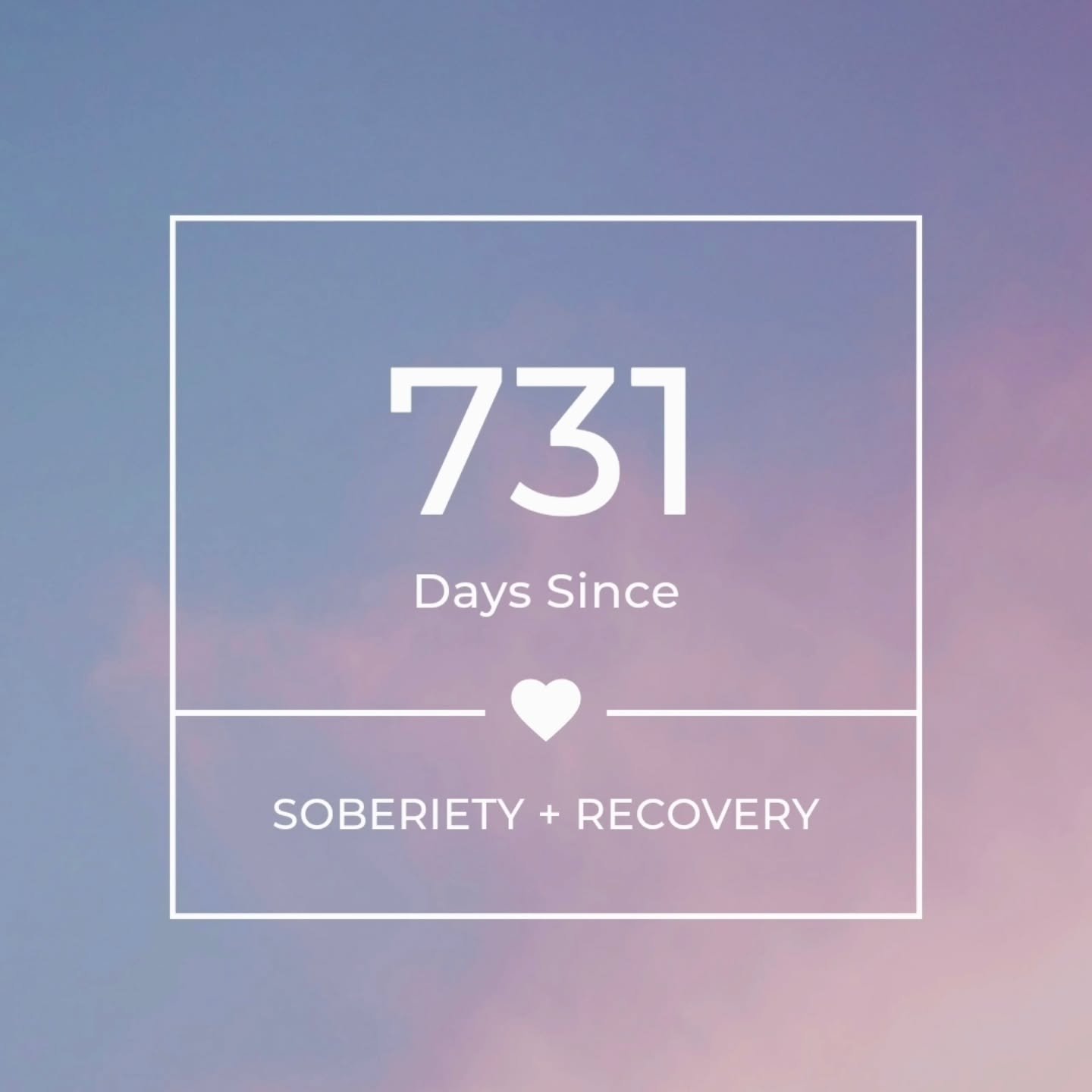 Today marks a significant milestone&mdash;two years of sobriety!

The emotions swirling within me are more profound than I ever anticipated. There&rsquo;s an undeniable quiet power that comes with reaching this point, a powerful sense of accomplishme