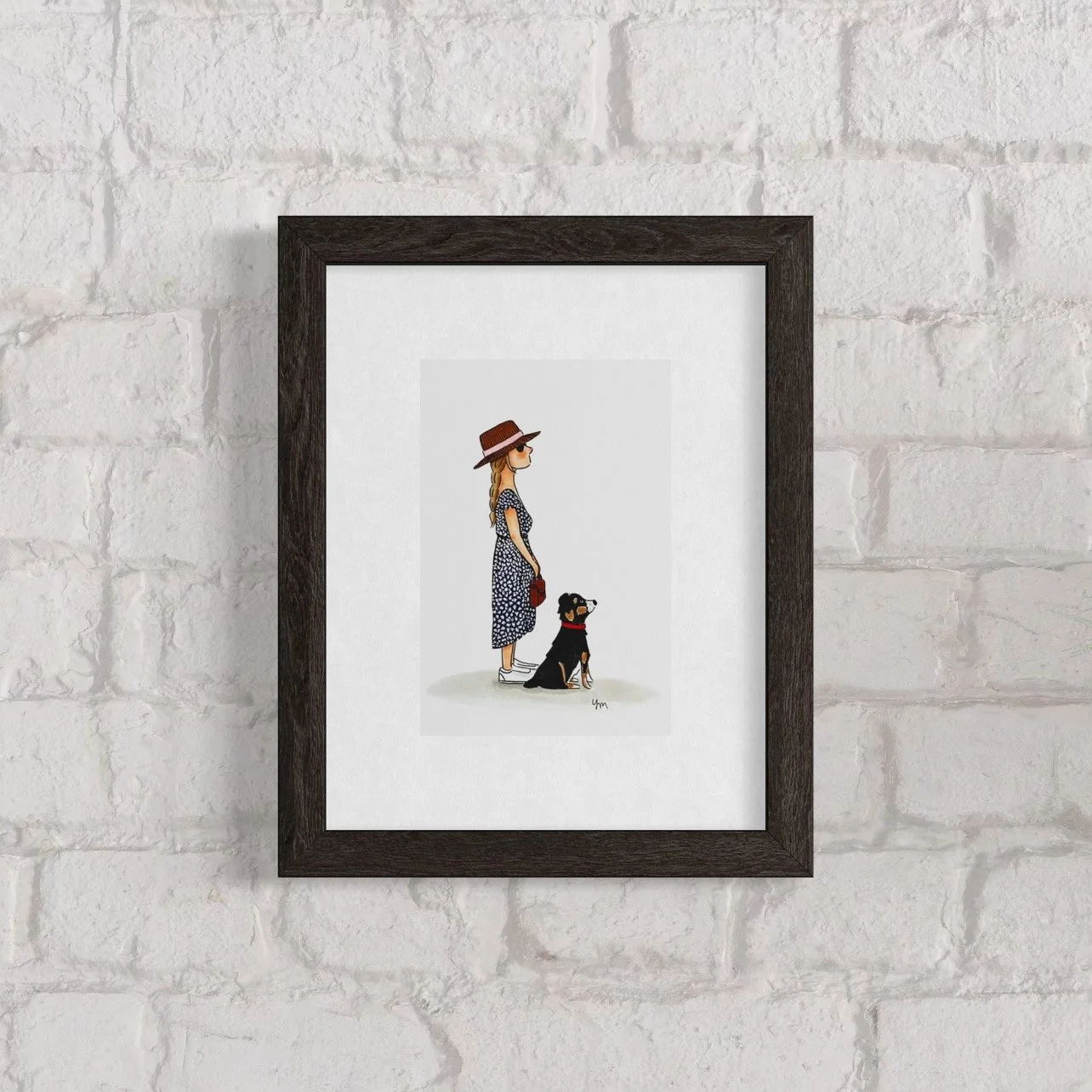 Good Morning Penny Framed.JPG