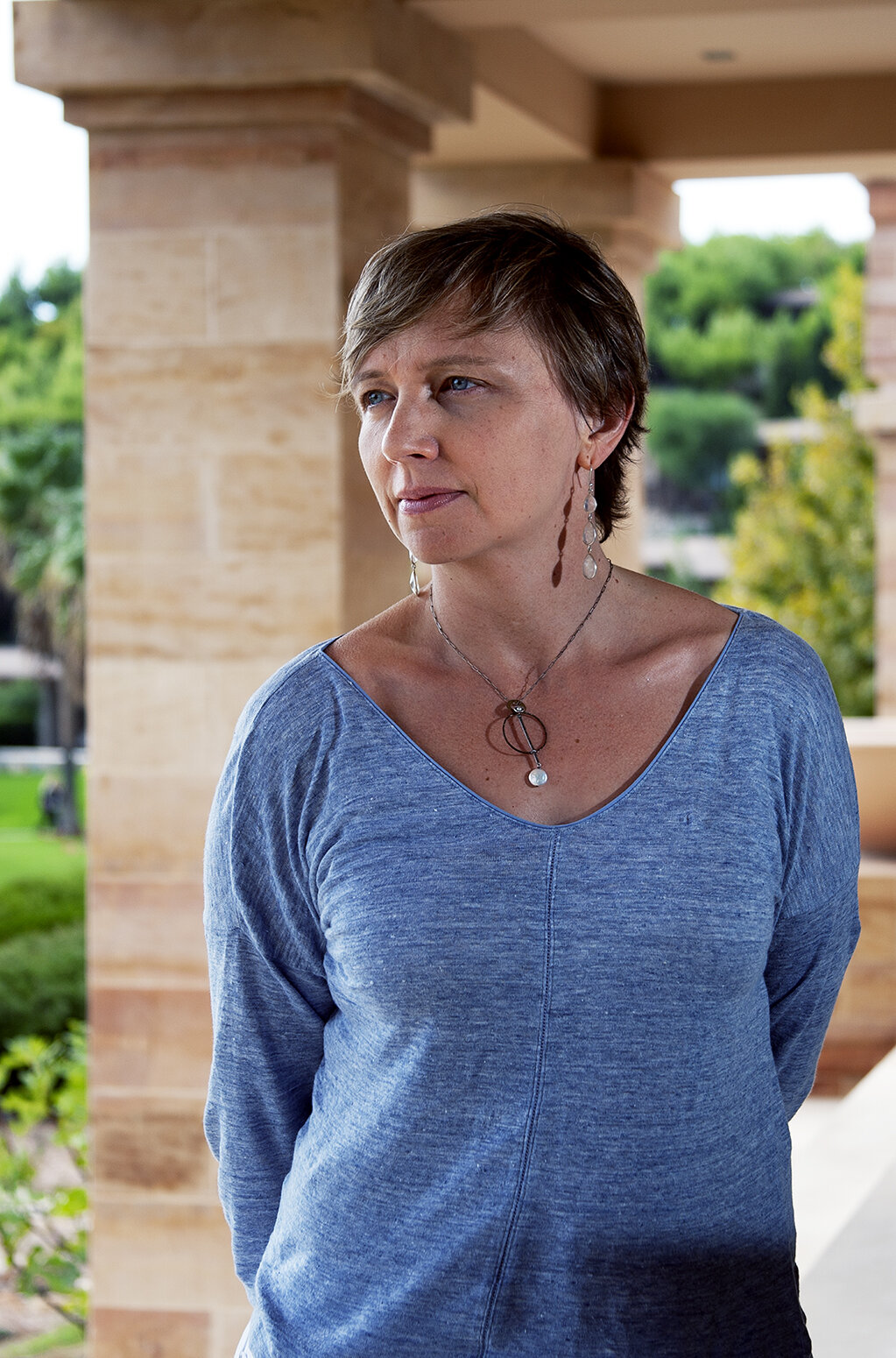 Prof. dr. Agata Smogorzewska. Greece, 2015.