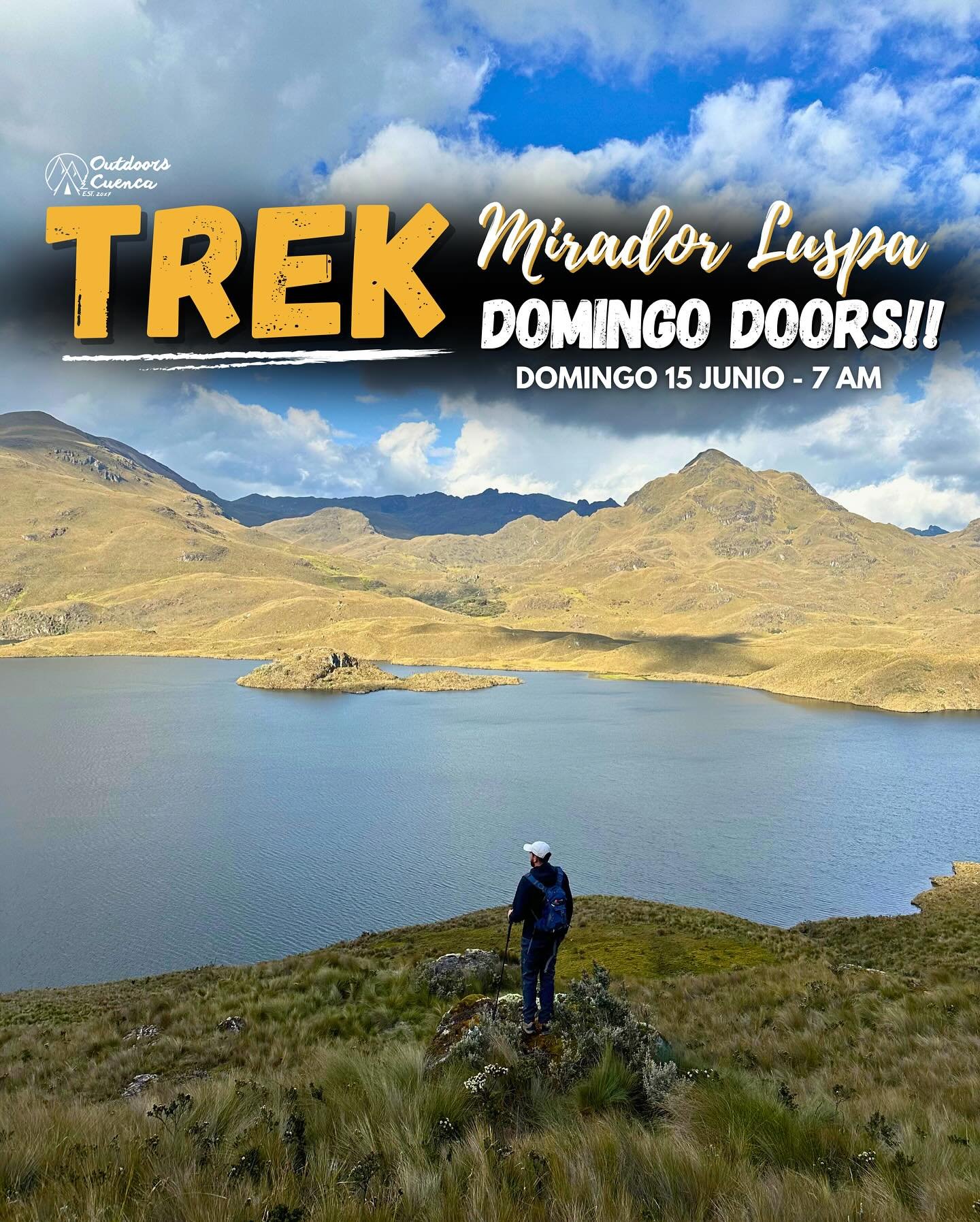 DomingoDOORS!! 🍃 15 de Junio Trekking al Mirador de la Luspa nivel abierto, vamos a la montaña de 7 AM a 1 PM!
La mejor vista desde lo alto para compartir y reconectar en la naturaleza. 🤩 Si quieres unirte comenta DomingoDoors y te enviamo