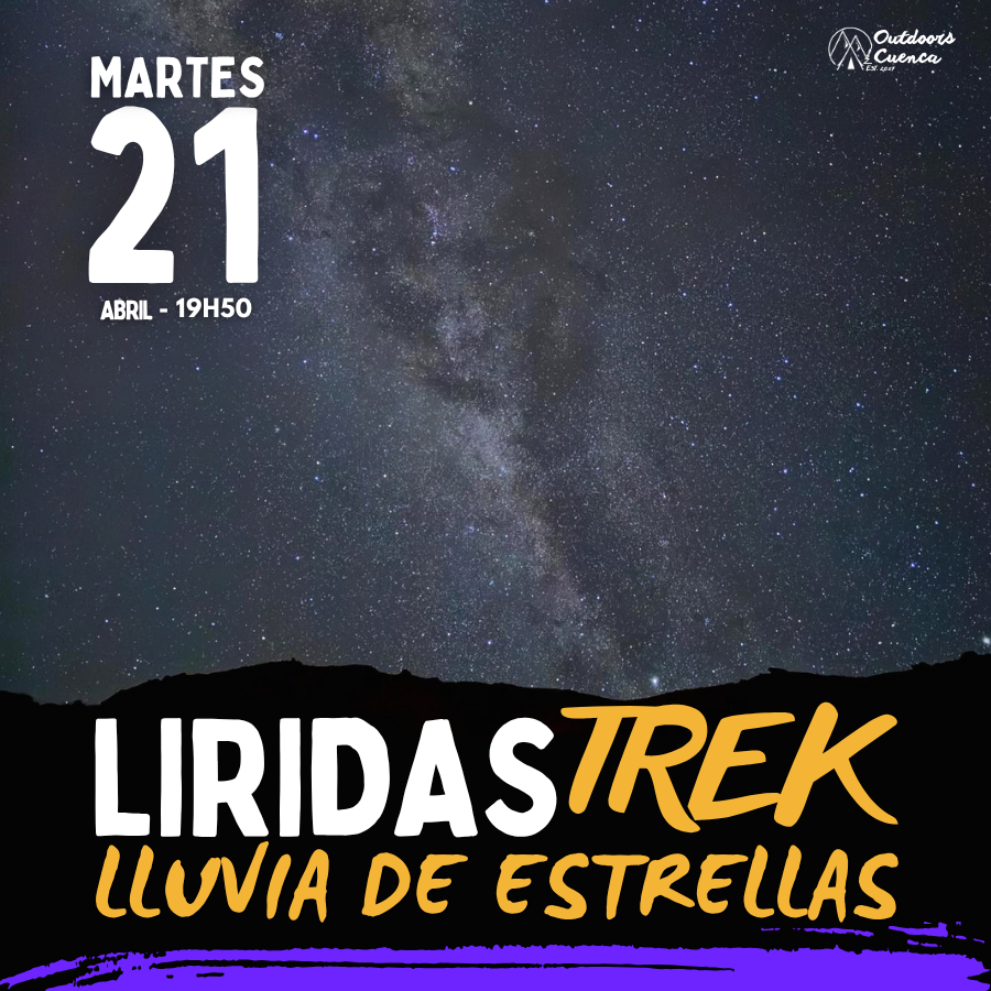 Un cielo estrellado con la Vía Láctea visible al fondo, pero no hay personas en la imagen.