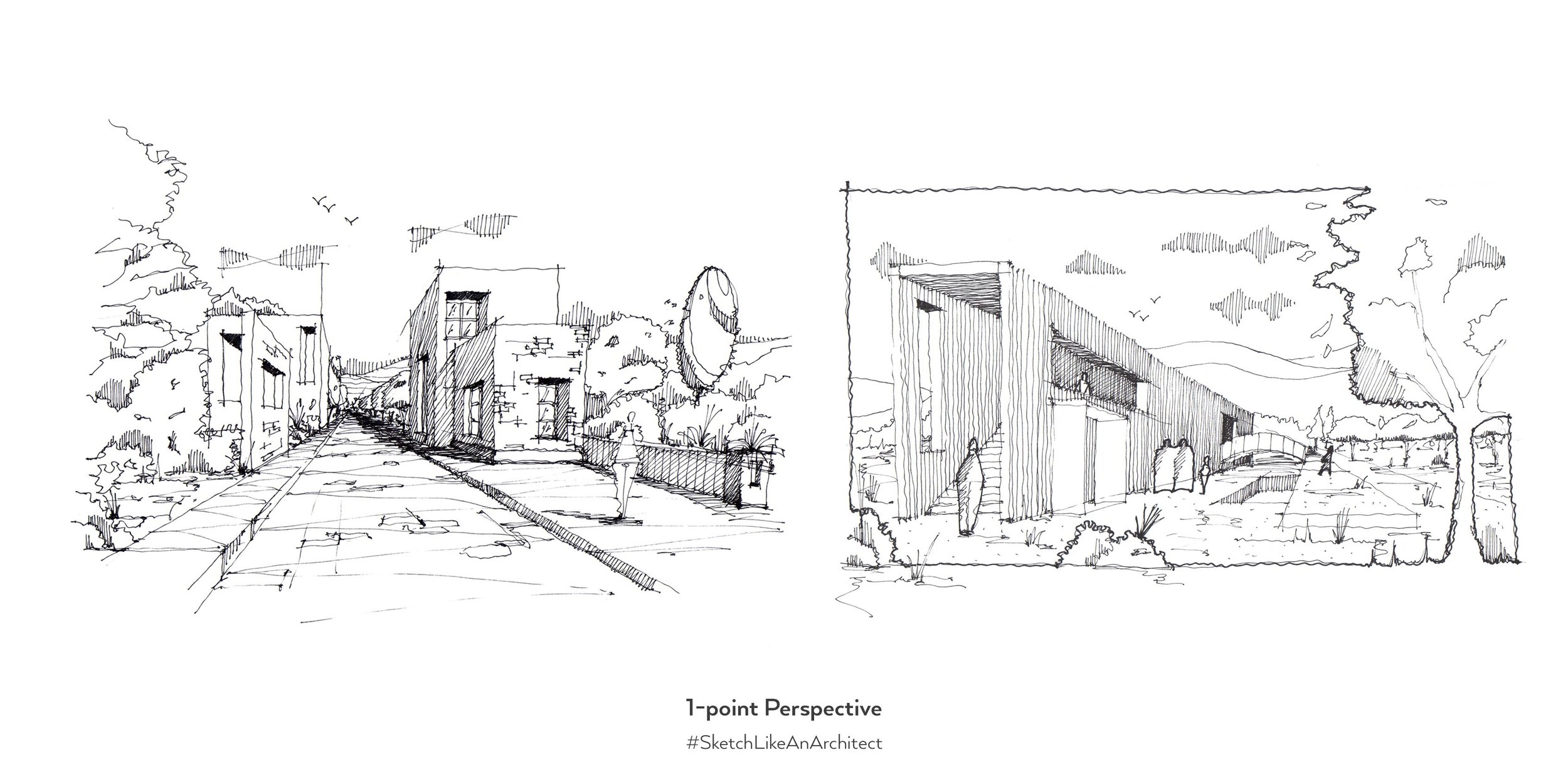 illustration Art Drawing Sketches Perspective - Magda Mittiga