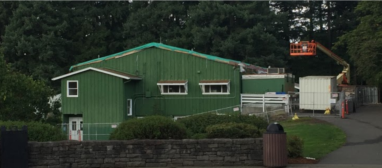 The barn raises the roof