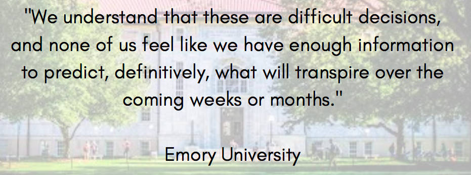 What will fall semester look like? A poem
