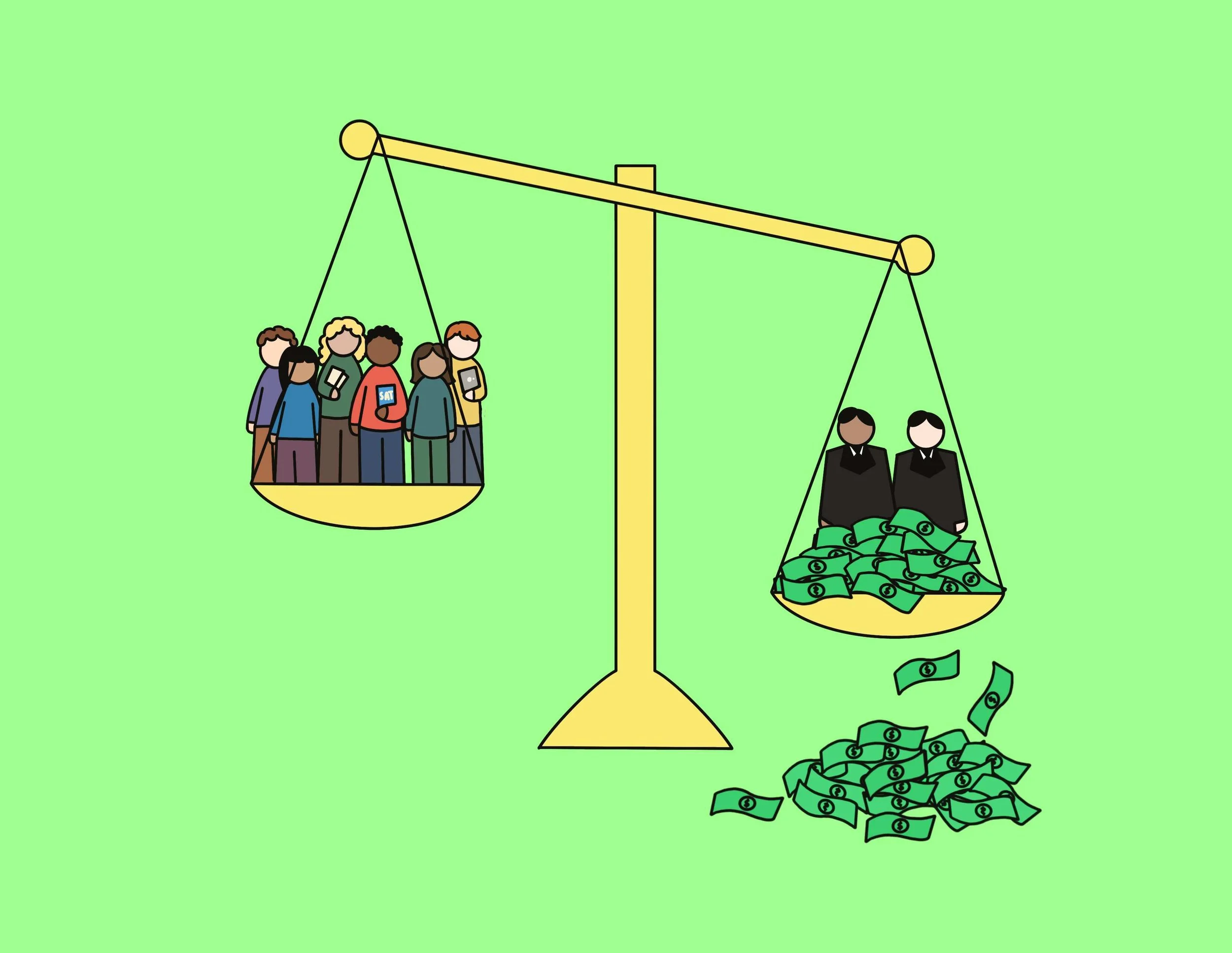 OPINION: The SAT uses a gilded scale