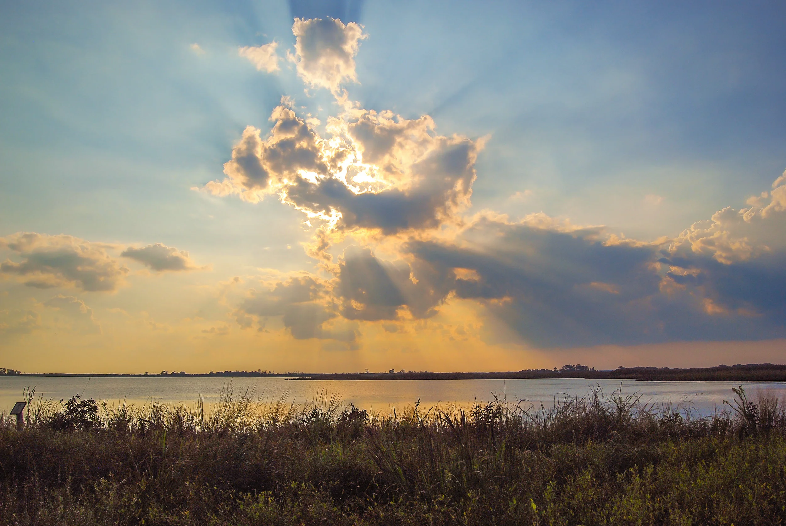 Heavenly Sunset Over Back Bay