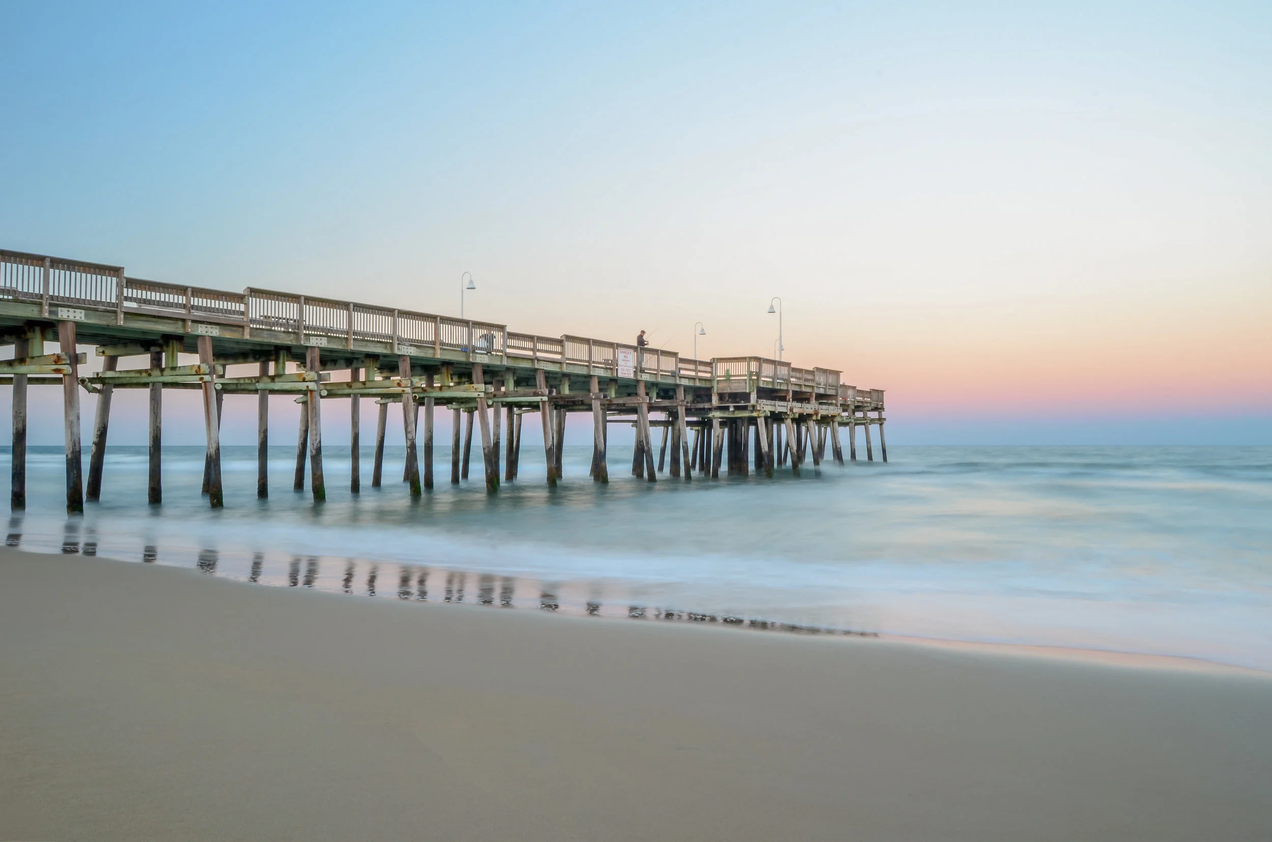 Sandbridge Pier-dusk-Sandbridge-Virginia Beach-Virginia.jpg