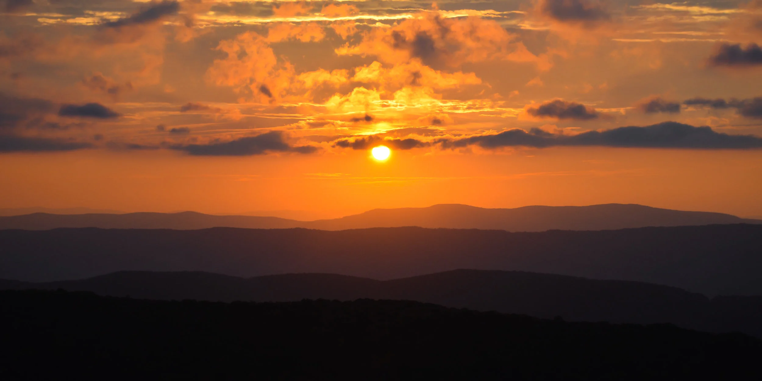 Virginia Sunrise Silhouette