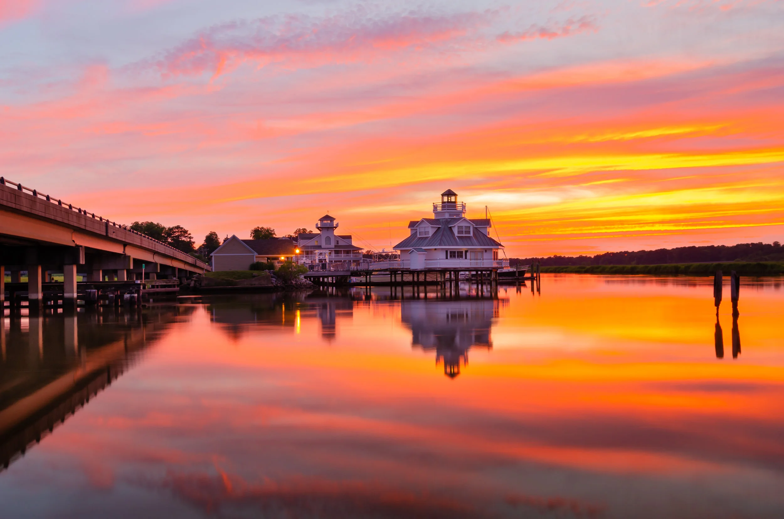 Smithfield Station-Virginia-Isle of Wight-Sunset-lighthouse-bridge.JPG