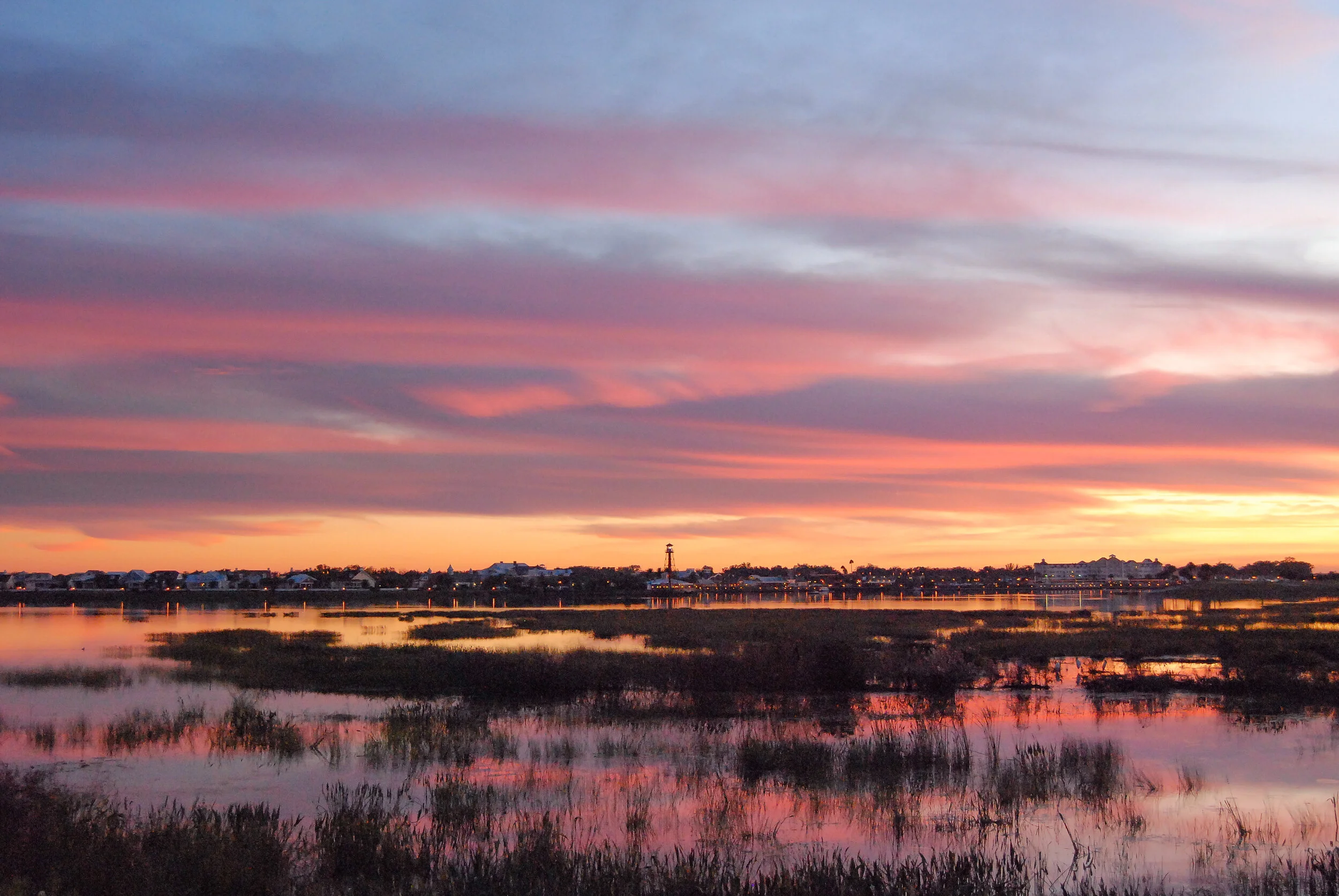 Sunset Over The Villages