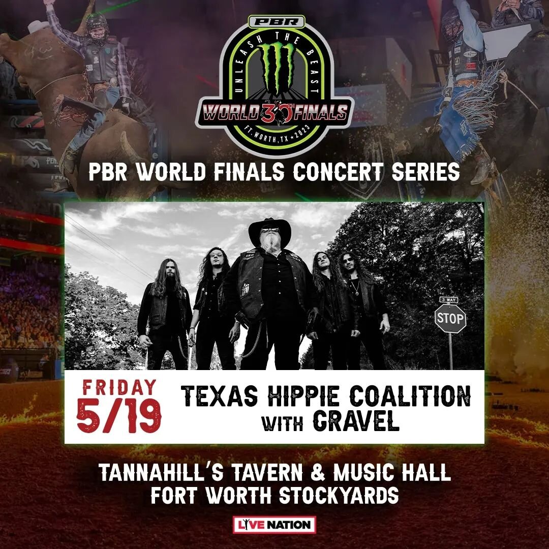 Tomorrow we kick off our crusade in Fort Worth, TX at @tannahillsmusichall

Go grab them tickets!

Link in bio!
.
.
#texashippiecoalition #thcofficial #tannahills