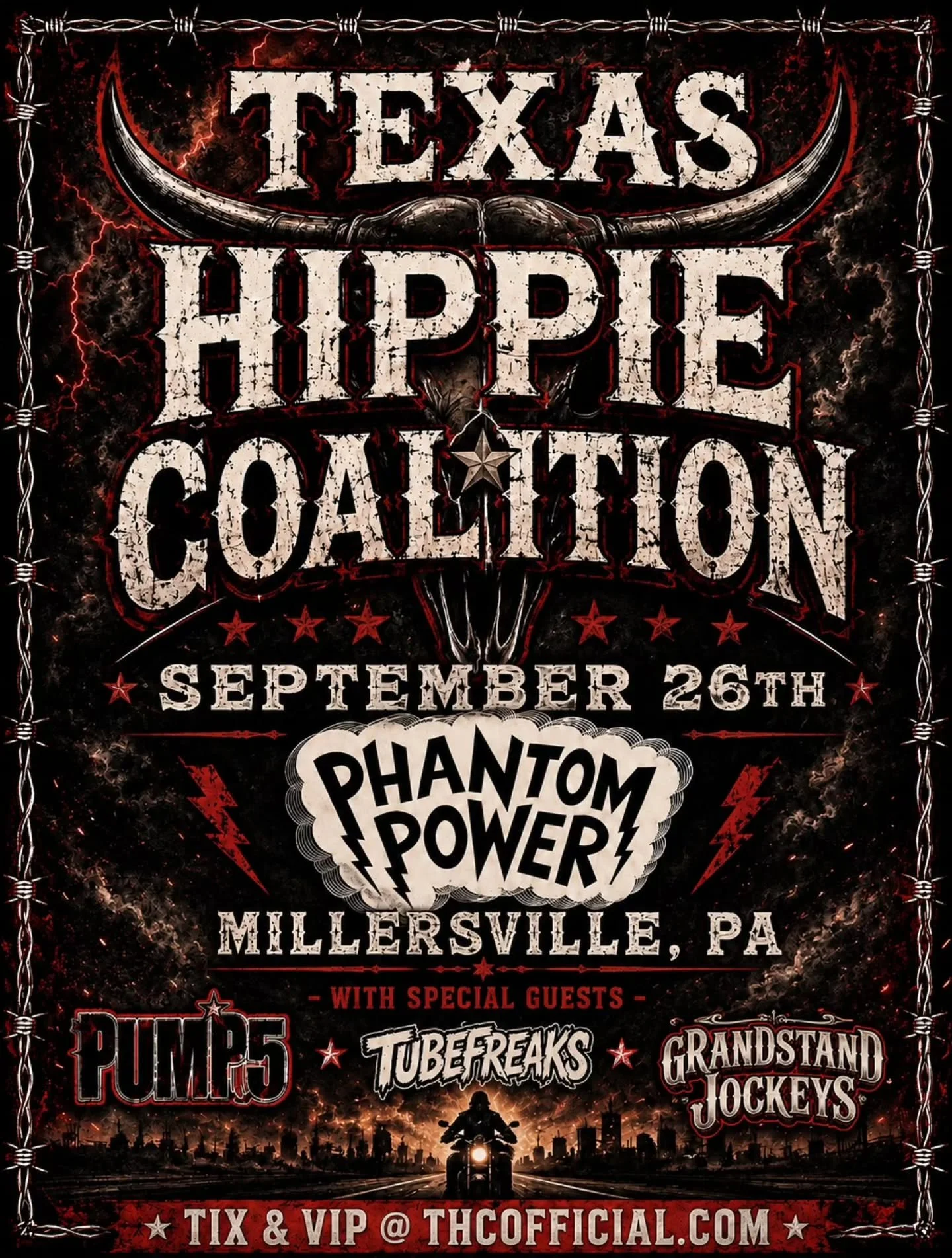 Millersville, PA!

So excited to come back to @phantompower717 on September 26th with @pump5band Tube freaks and @thegrandstandjockeys 

See ya there!

www.thcofficial.com/tour