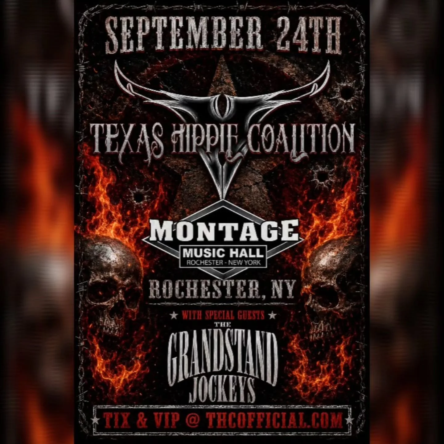 Rochester, NY!

We are excited to come back to @montagemusichall on September 24th with @thegrandstandjockeys !

Grab tickets and vip at www.thcofficial.com/tour