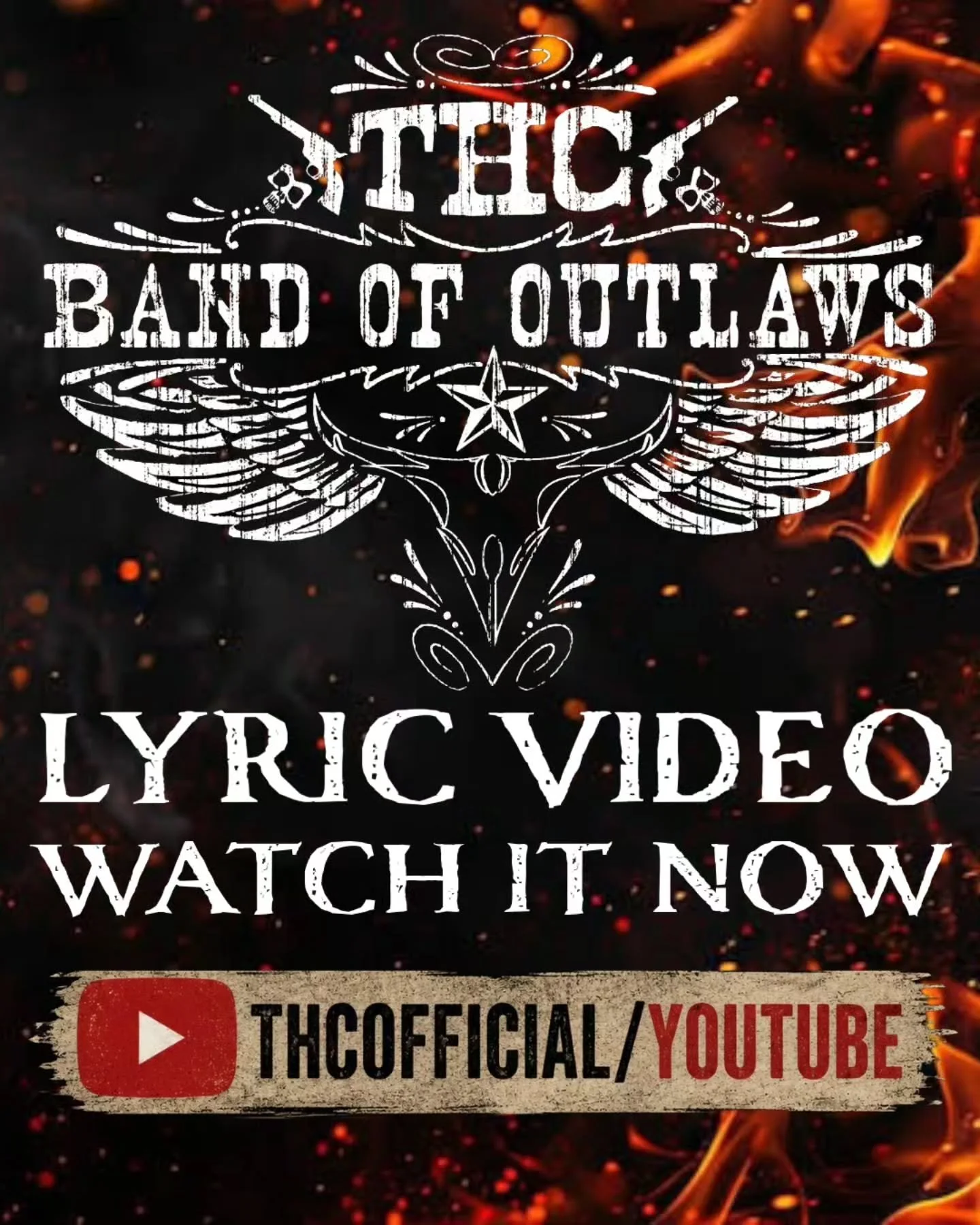 Our brand new Lyric Video for our single "Band of Outlaws" is now available on our YouTube channel!

Go check it out and don't forget to subscribe!

https://youtu.be/elj9rxVpuGA?is=blm2Y2LSjE0DTQ4h