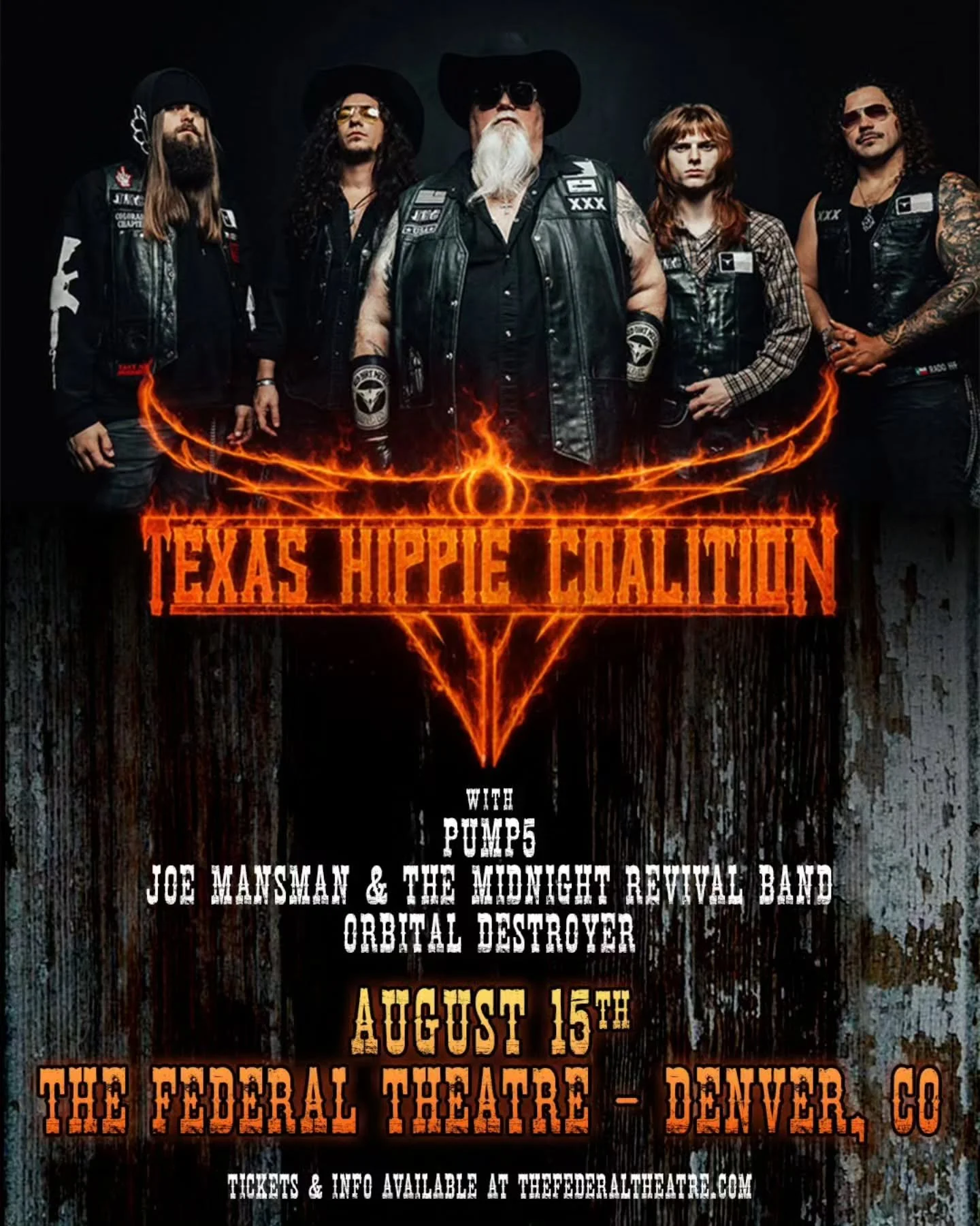 Denver, CO at @thefederaltheatre coming to get ya on Saturday!

www.thcofficial.com/tour