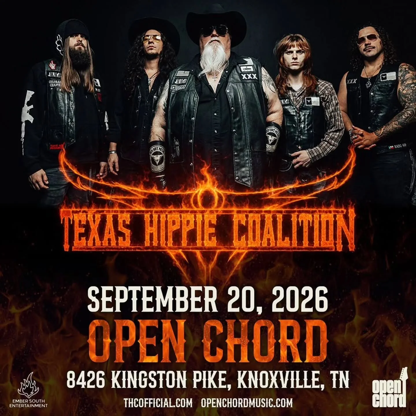 Tonight, we're raisin' hell at @openchordstage in Knoxville, TN!

Who's comin?!