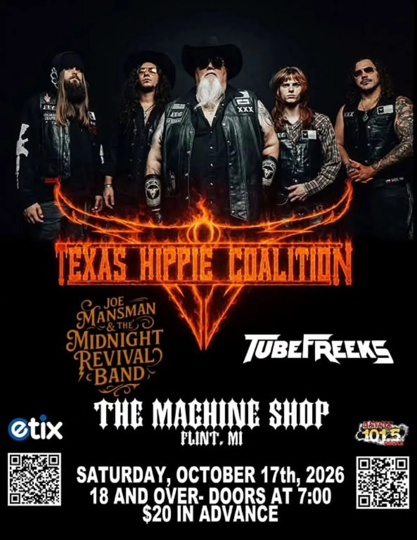 Flint, MI!

We are approaching our date at @themachineshop on 10/17!

We gonna sell it out or what?