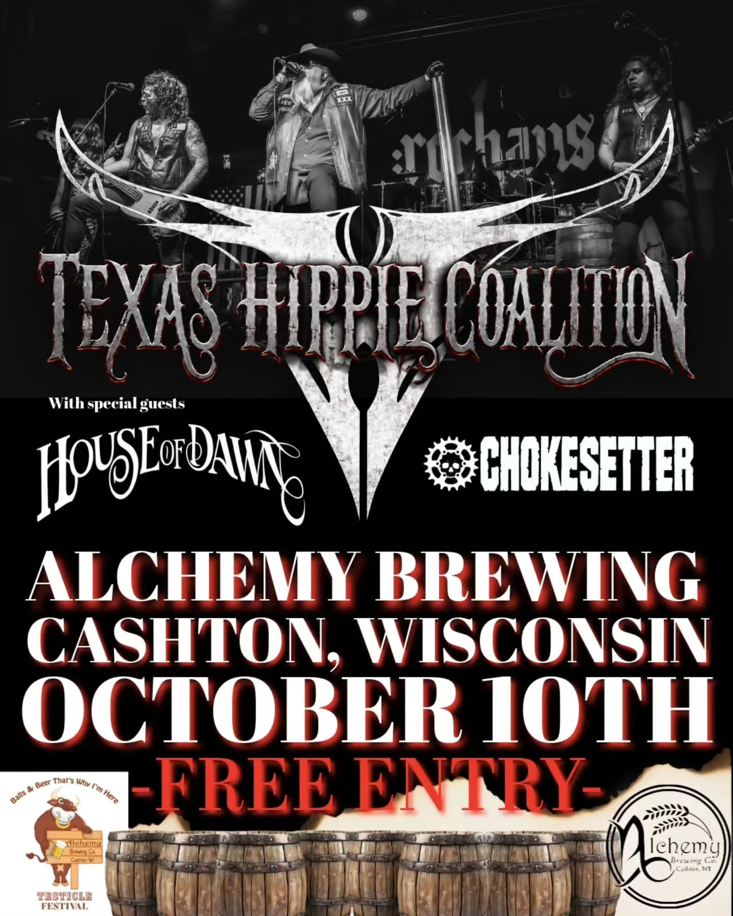 Cashton, WI!

Y'all coming to see us on 10/10 at @alchemy_brewing ?!