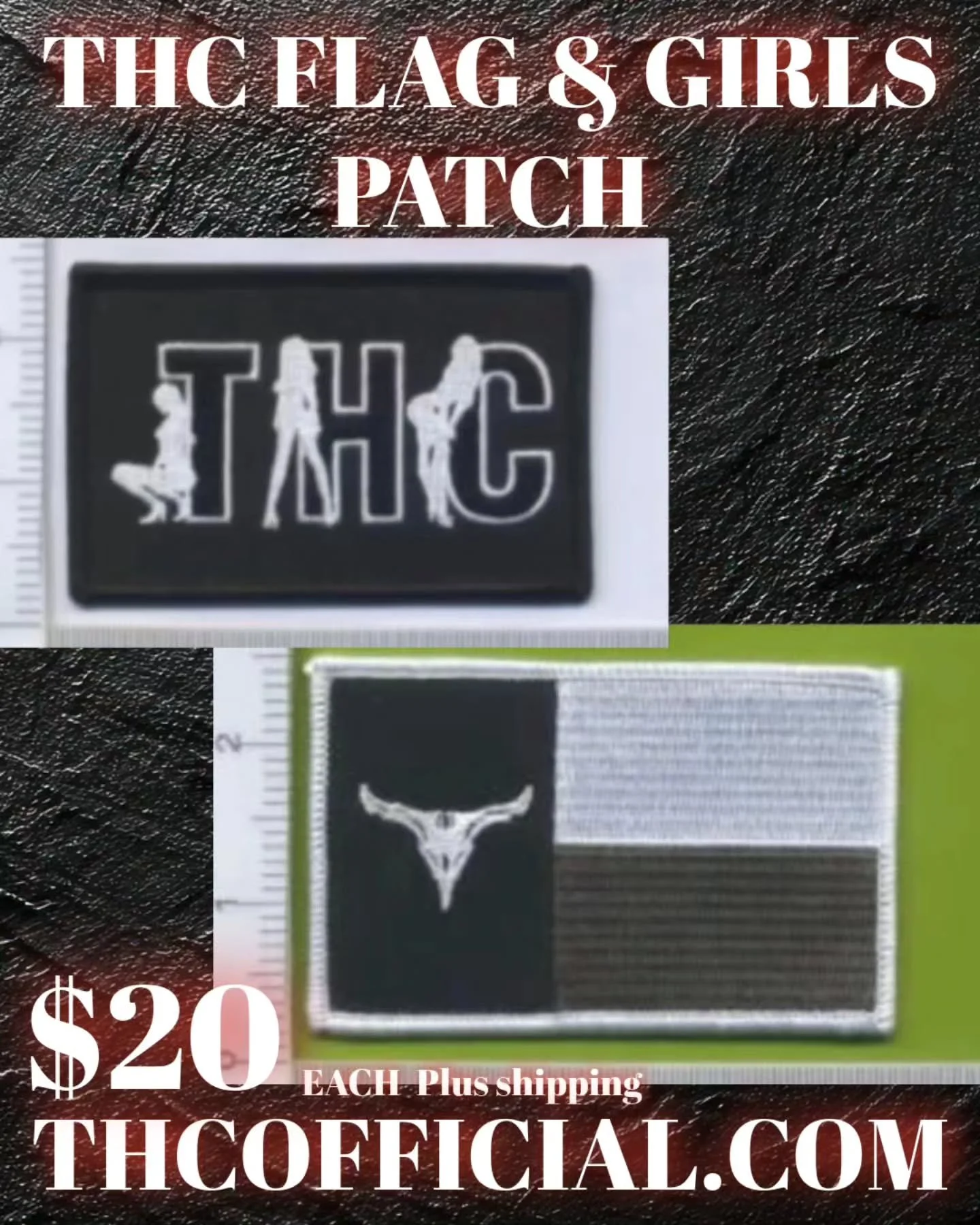 If you got a cut, of any kind, wouldn't these patches look great on it?!

Snag em up!

https://www.thcofficial.com/products/938jnr48y4k50aex7v4f6b7ifzo0xd