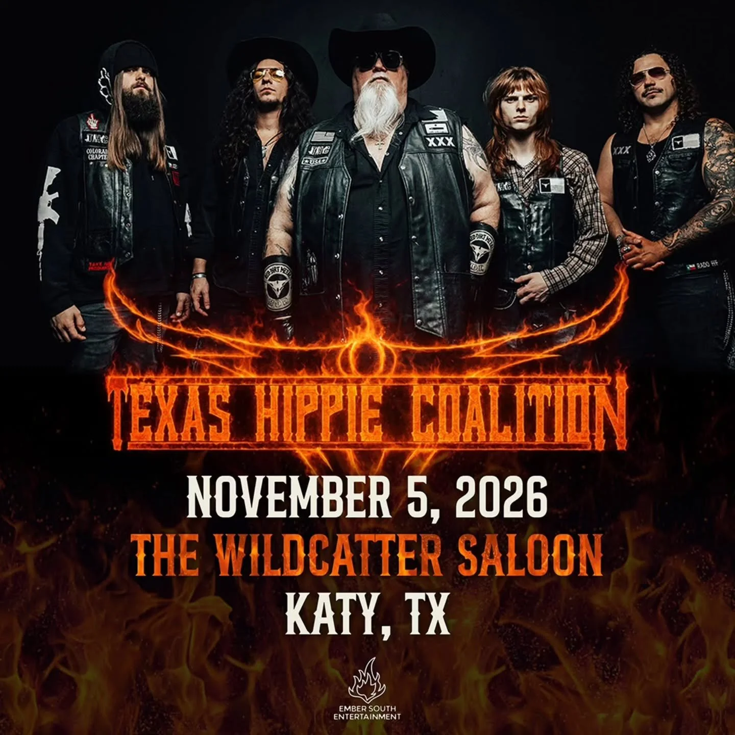 Katy, TX

We're coming for you on November 5th at @the_wildcatter_saloon !

Grab tickets+vip at www.thcofficial.com/tour