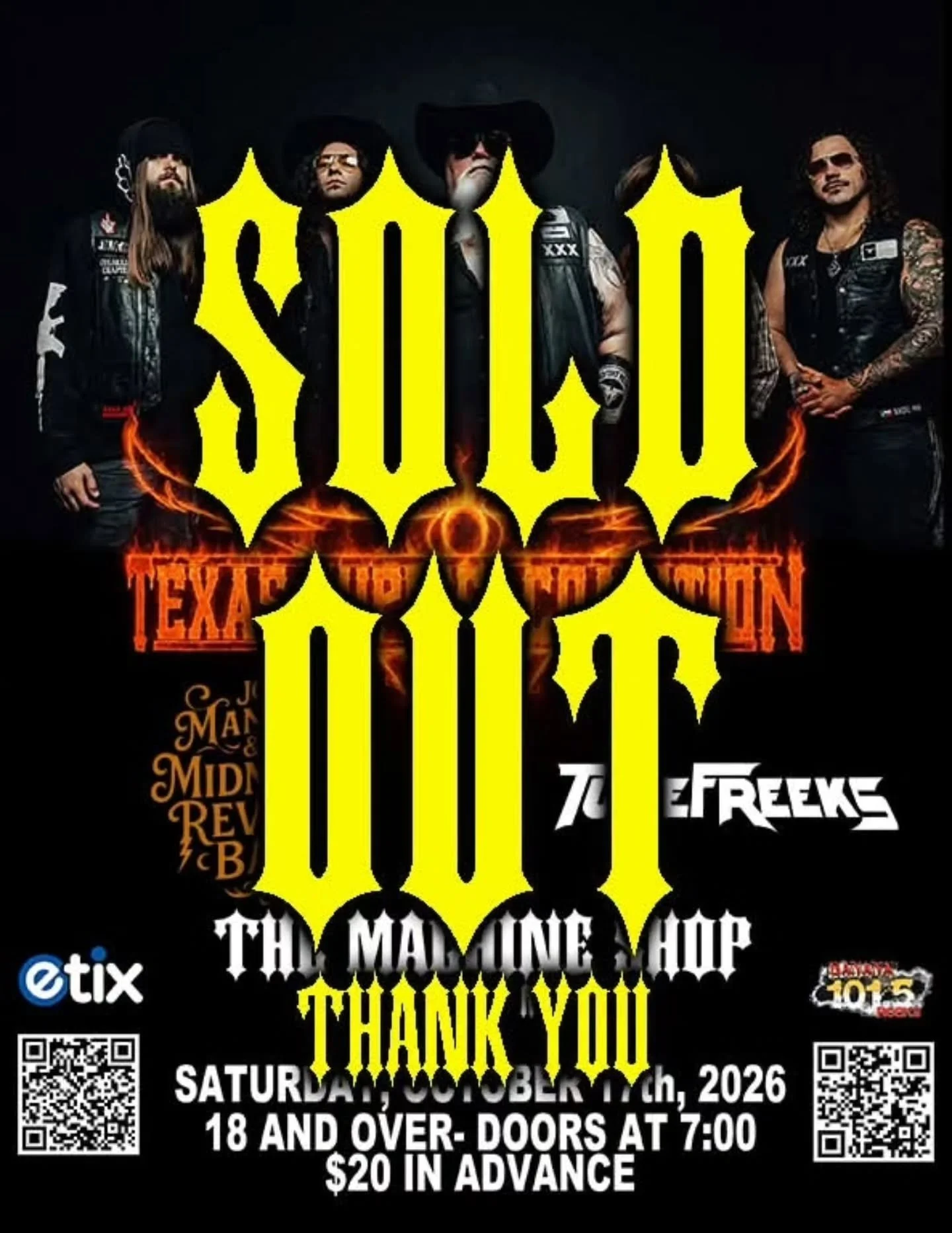 Sold out @themachineshop !
Lost count on how many years in a row! Thank you, flint!