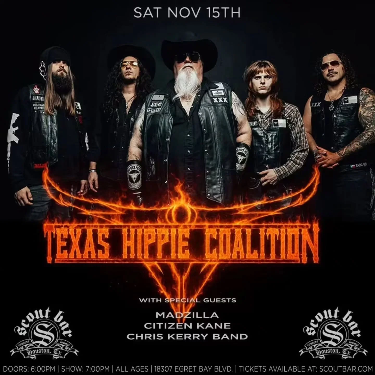 Who's coming to @scoutbarhtx in Houston to close out the year with us on 11/15?!