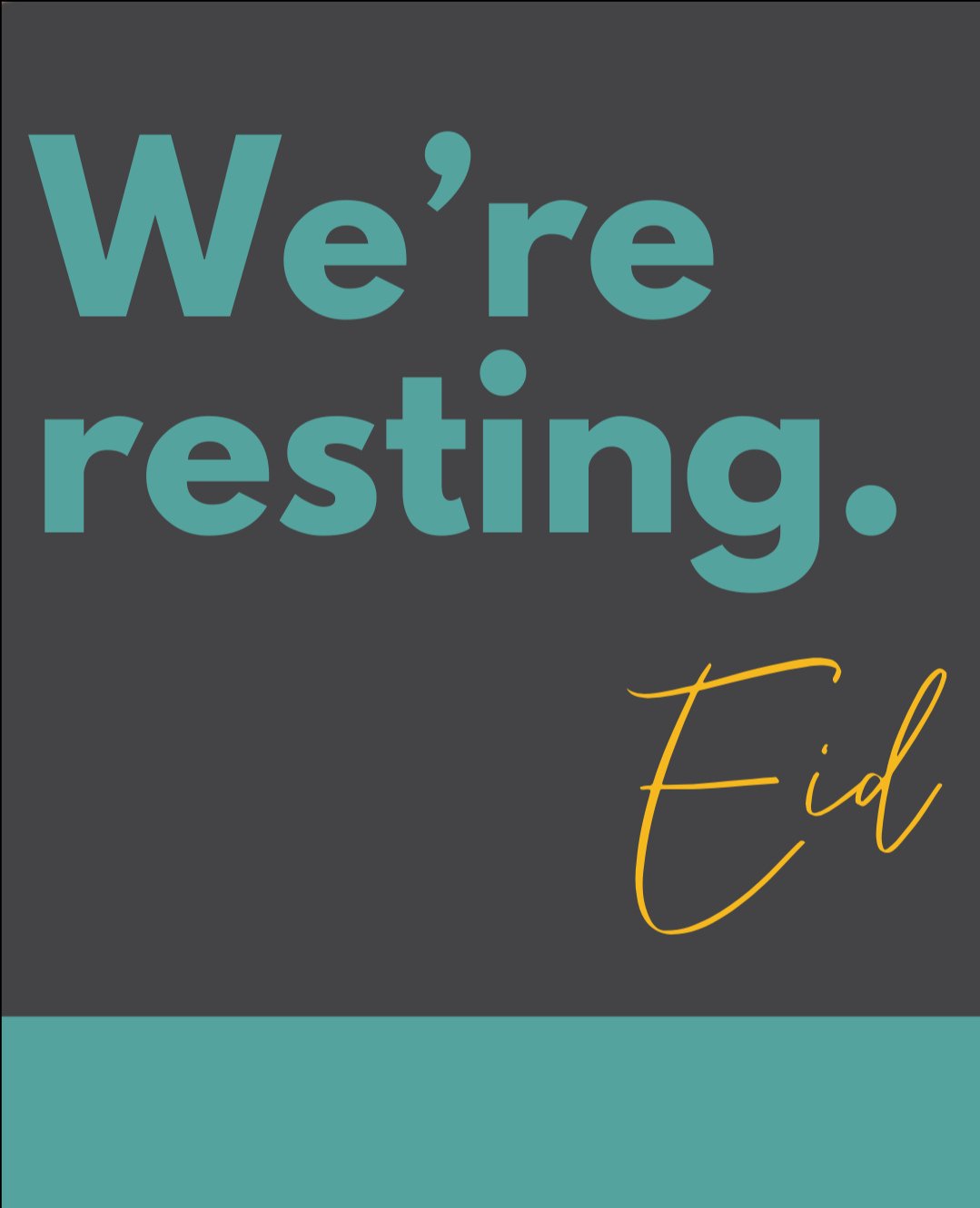 Eid Mubarak folks!! May all our fasts and prayers be accepted! We want to give a HUGE thank you to everyone for filling our space with so much light 🌟 during Ramadan! To our volunteers, community members + community partners we appreciate you!!
