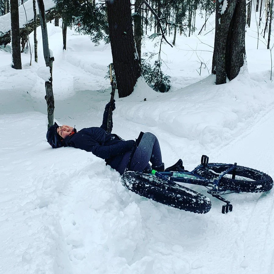 Caroline Snowbike.jpg