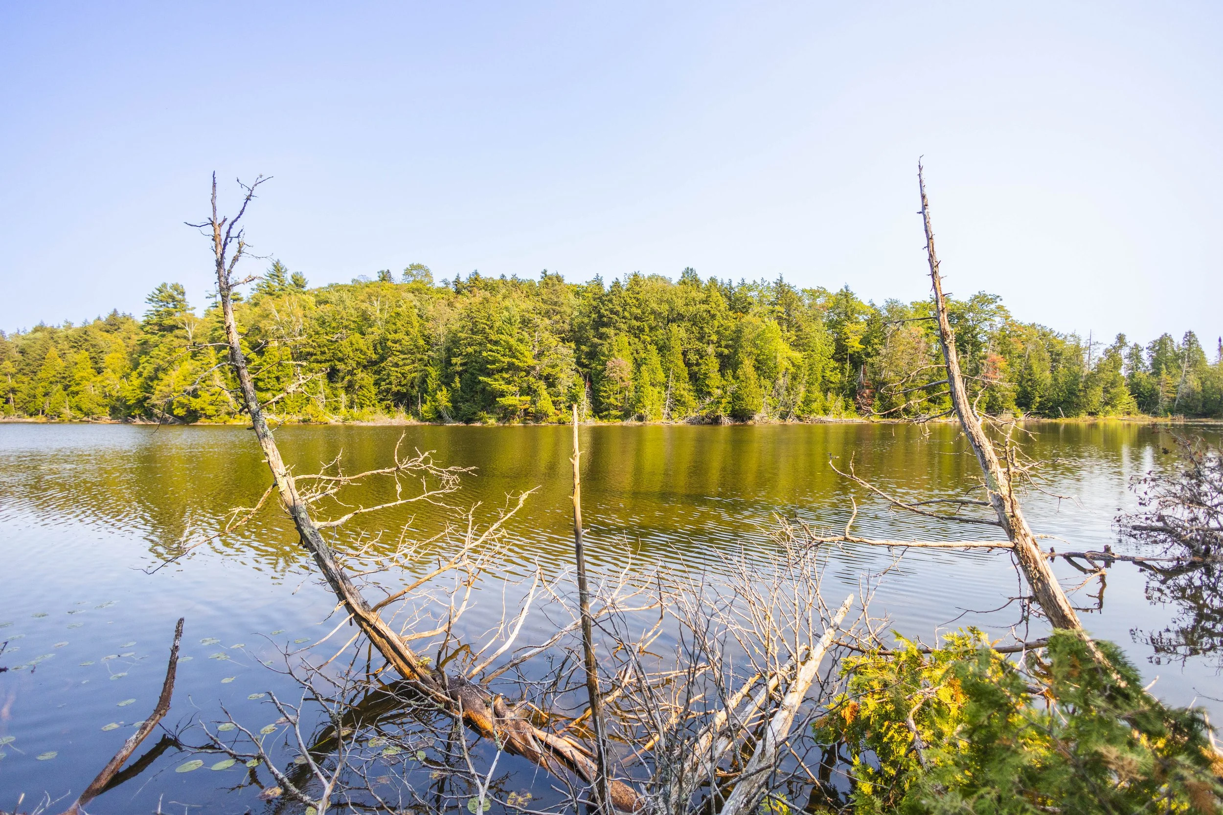 Kayak the waters of Marquette Michigan 