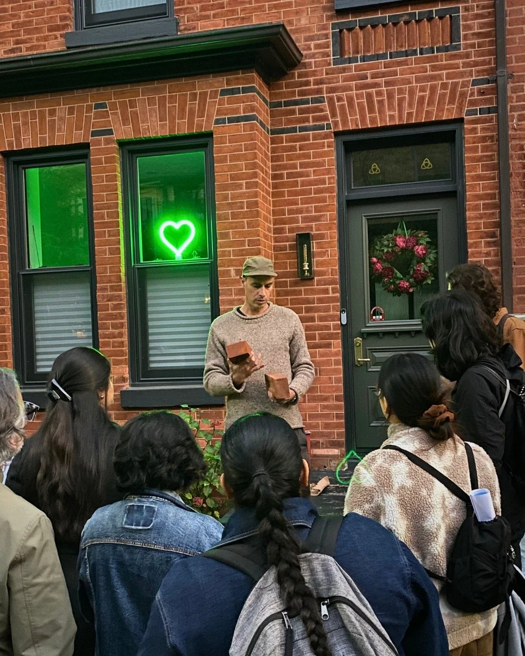 Arcana Restoration was honoured to co-host a site visit &amp; moonlit neighbourhood walking tour of Cabbagetown for TMU's Heritage Conservation Theory and Practice course led by @giaimo.arch Principal Joey Giaimo. We shared the behind-the-scenes one 