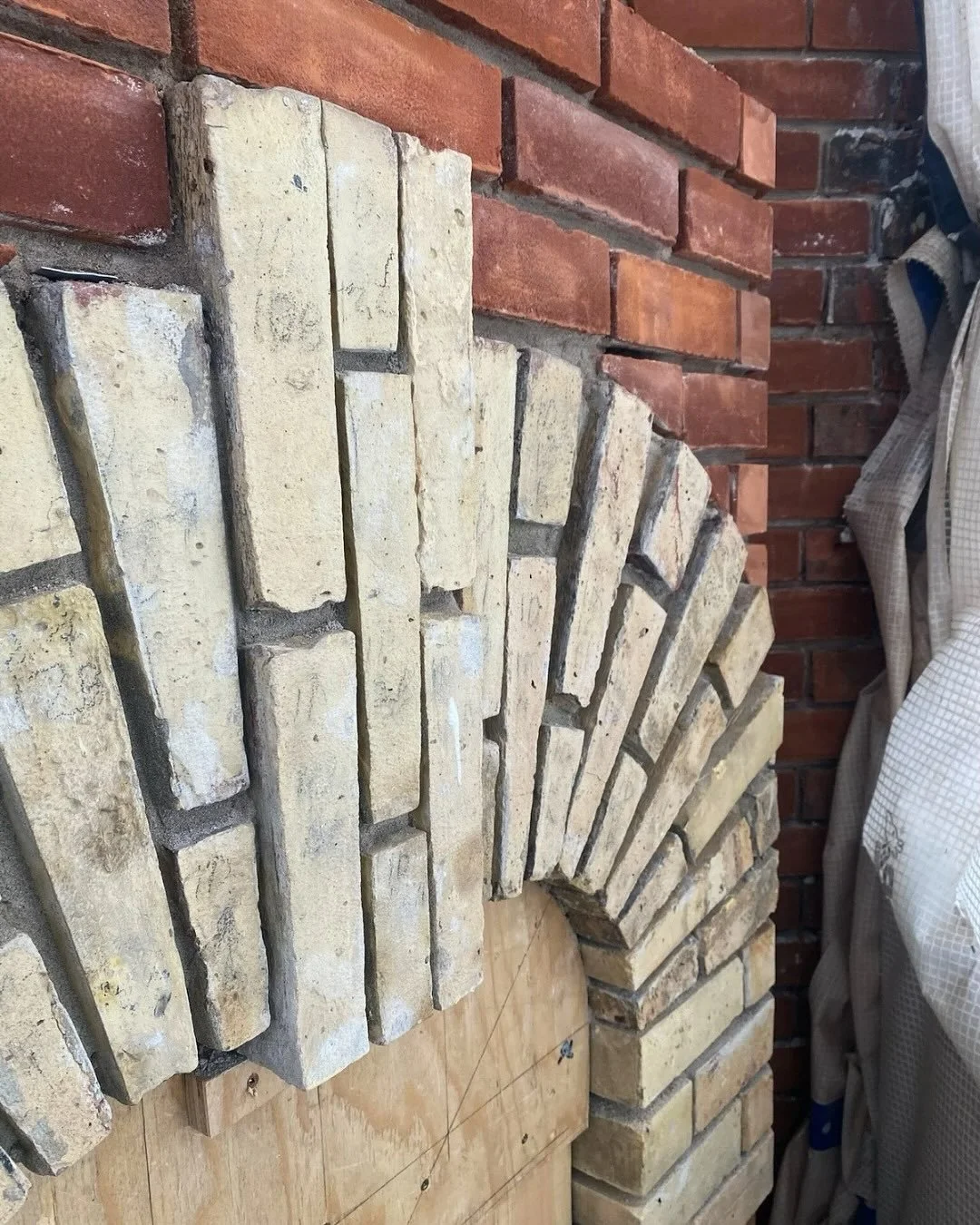 Progress in Yorkville: This major renovation (General Contractor @greenglassvarano) has been steadily progressing through the winter; our crew is finishing the first phase of the front facade rebuild this week. 

What you&rsquo;re seeing here:
➡️ The