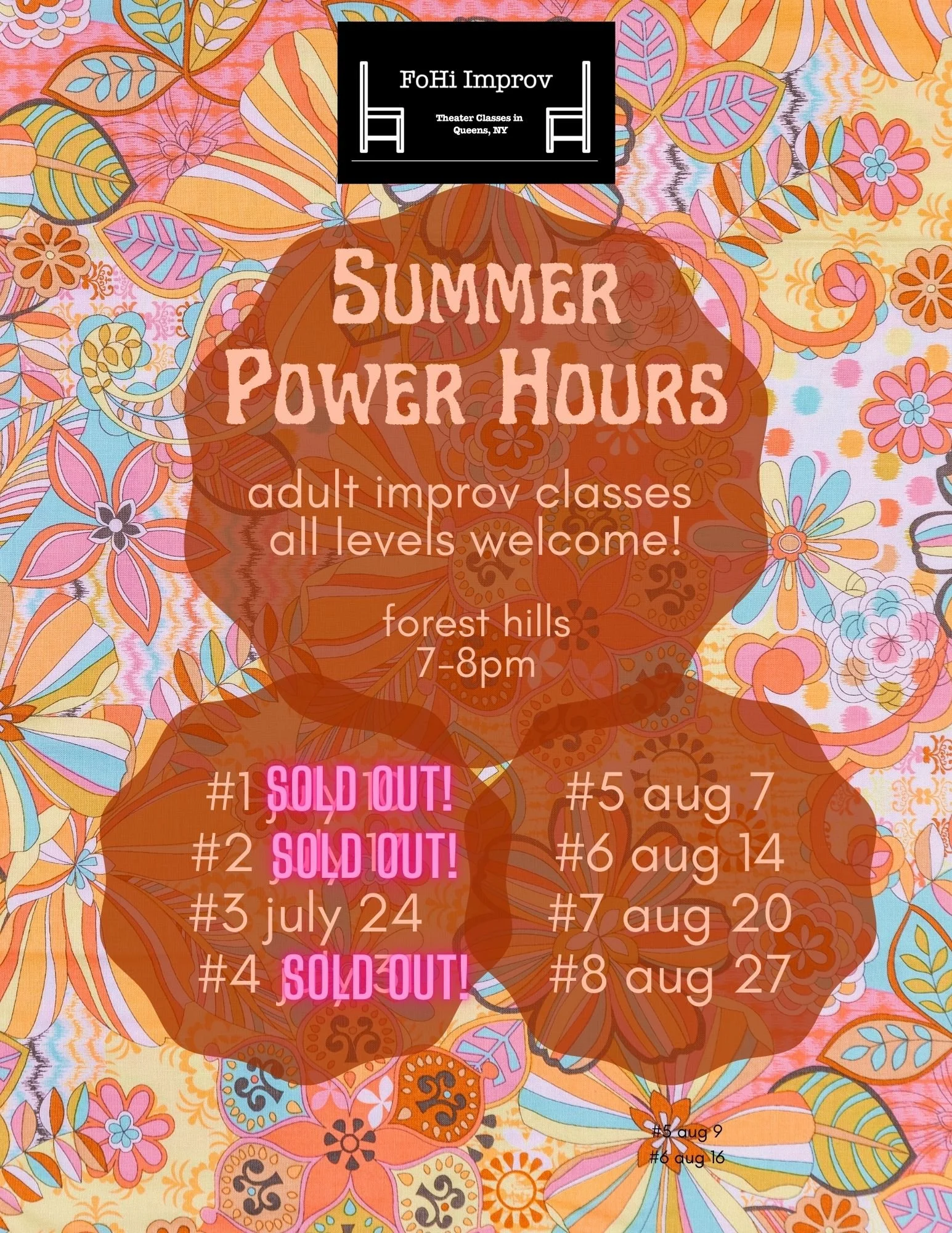 Summer Power Hours — FoHi Improv