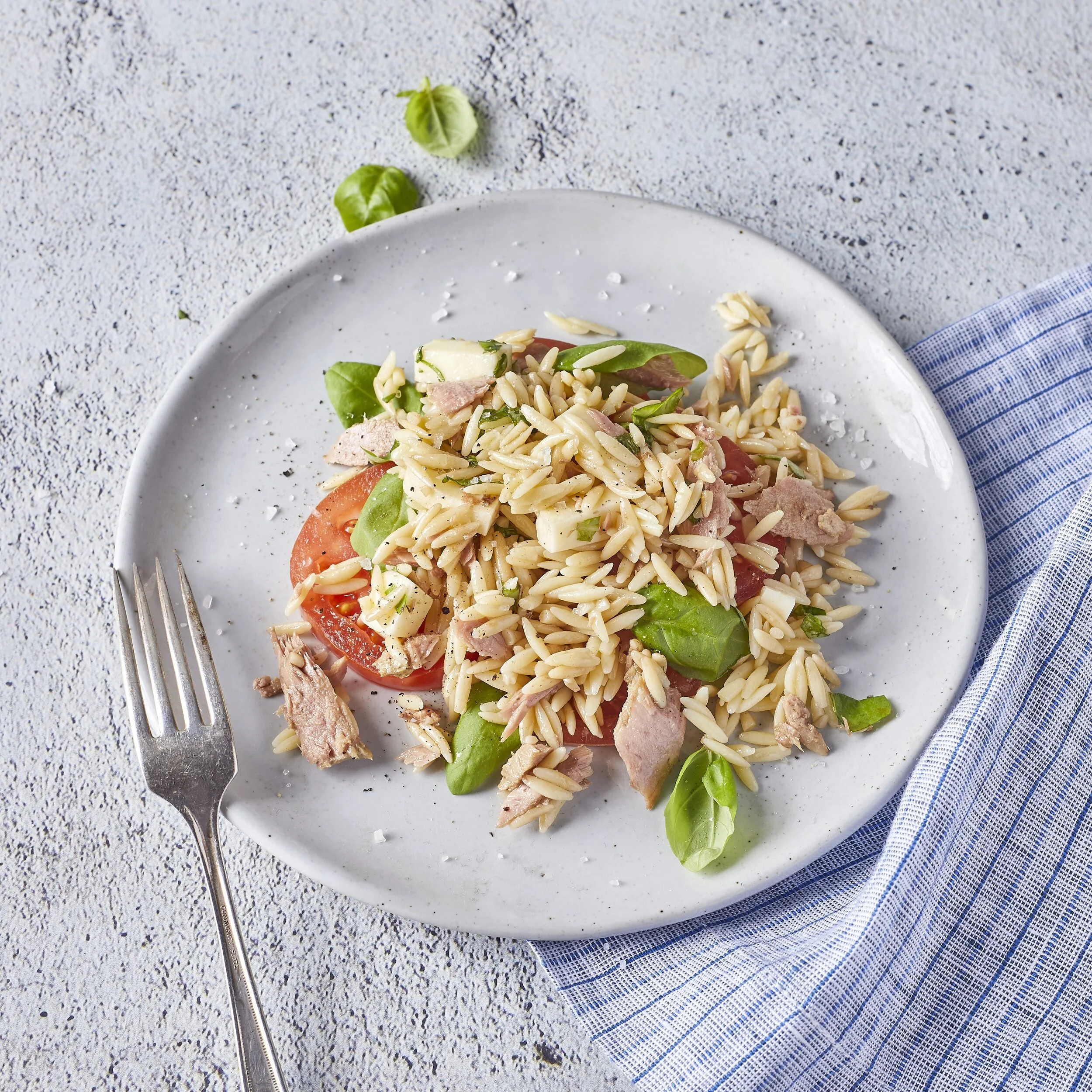 ORZO TUNA SALAD WITH TOMATOES — Cole's