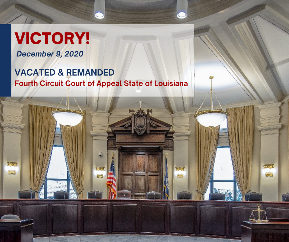 APPEAL: Vacated and Remanded