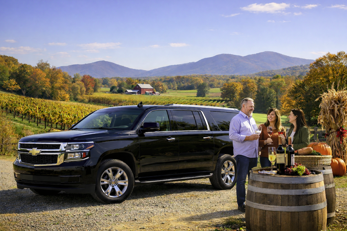 Charlottesville Wine Tour Transportation: Pricing, Vehicles, and How It Works
