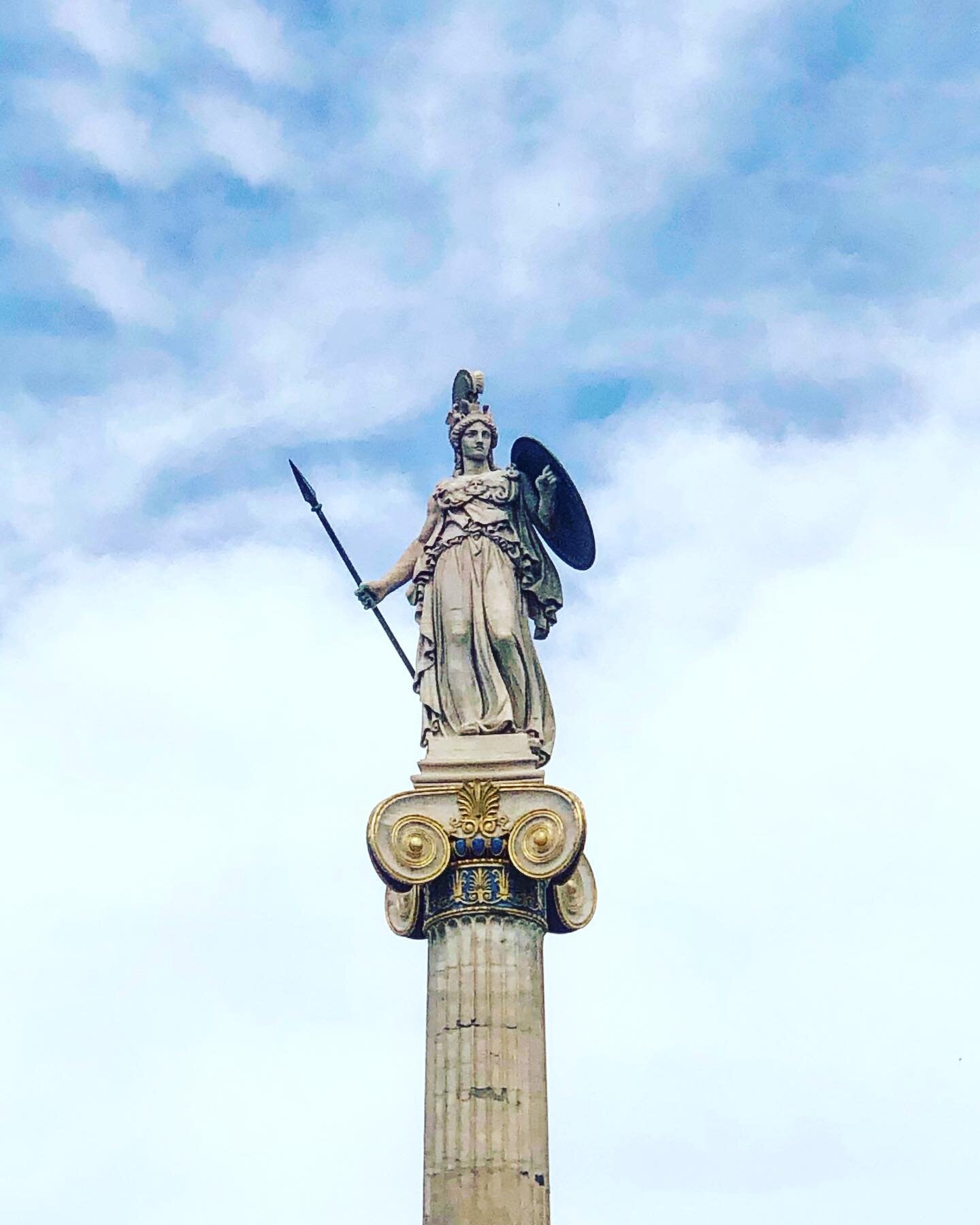 &Alpha;&theta;&eta;&nu;ά is watching us . 
.
.
.
.
.
.
.
.
.
.
.
.
.
.
.
.
.
#athena #godess #athens #greekgoddess #warrior #city #greek #greece #love #statue #wisdom #protect #warriorgoddess #ig_athens #ig_greece #architecture #art #civil #m2 #empow